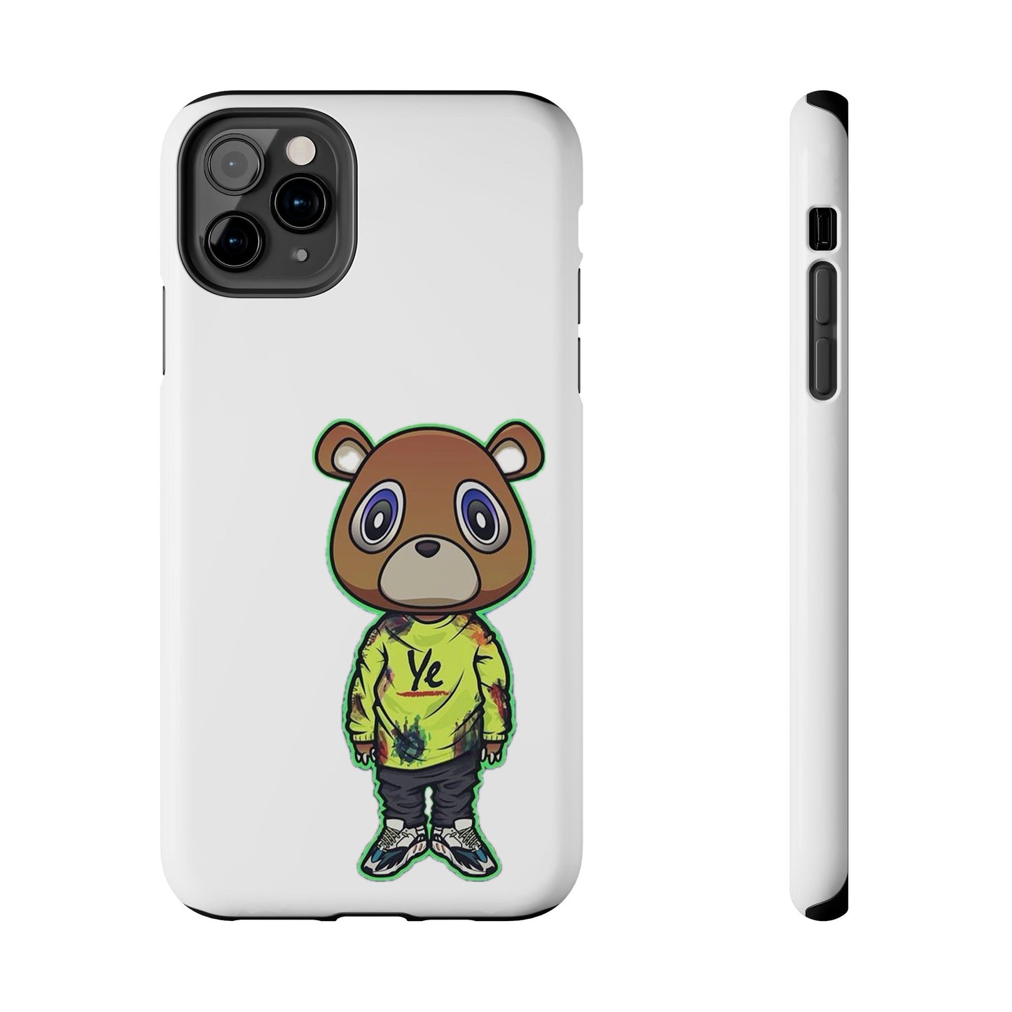 Ye Bear Tough Phone Cases with Cartoon Design - Unique Phone Cover, Durable Mobile Case, Cool Gift for Teens, Fun Accessory for Everyday Use