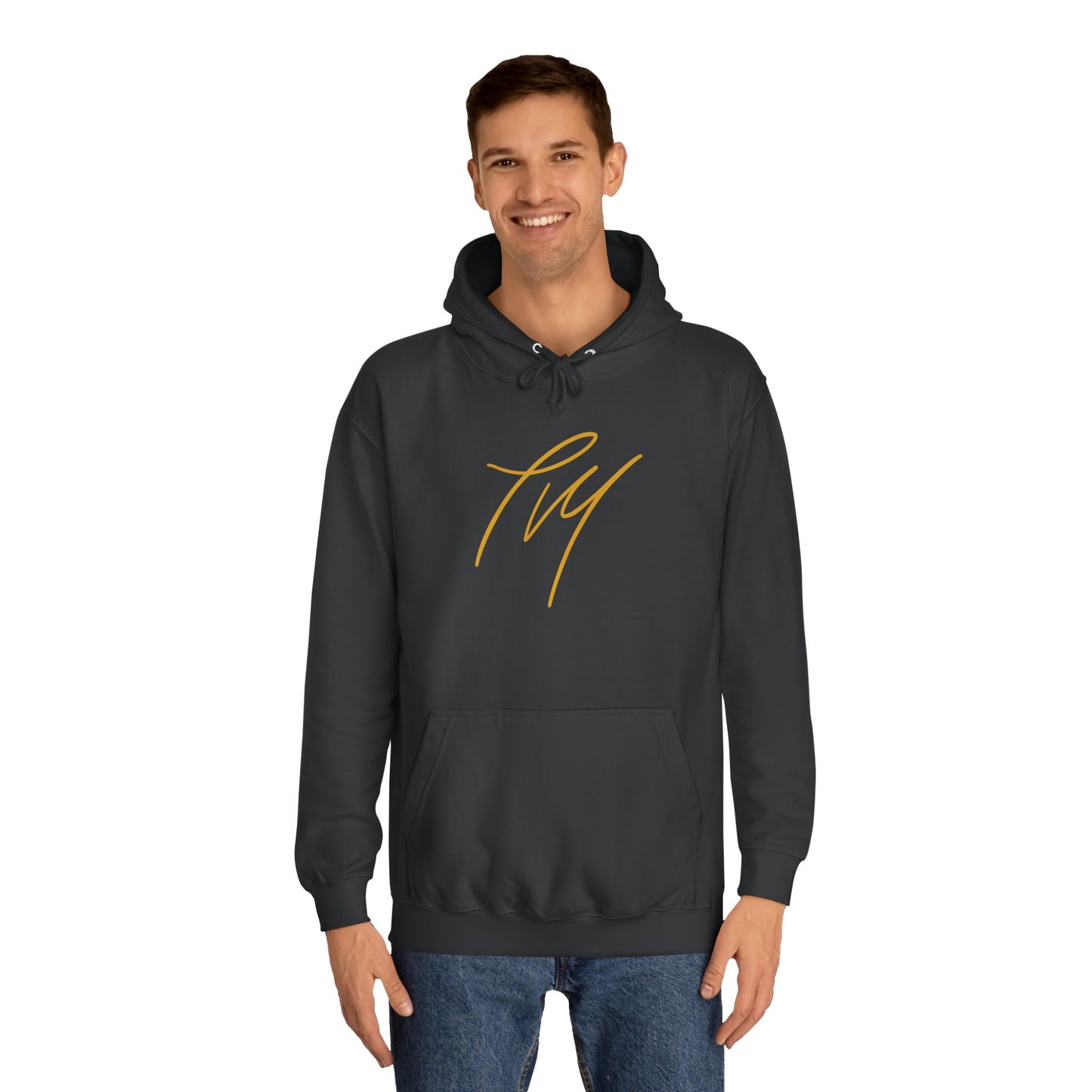 Trench Merch TM Stylish Crown Pull Over Hoodie - Perfect for Students, Campus Wear, Cozy Gifts, Unisex Sweatshirt, Trendy Apparel for Graduates