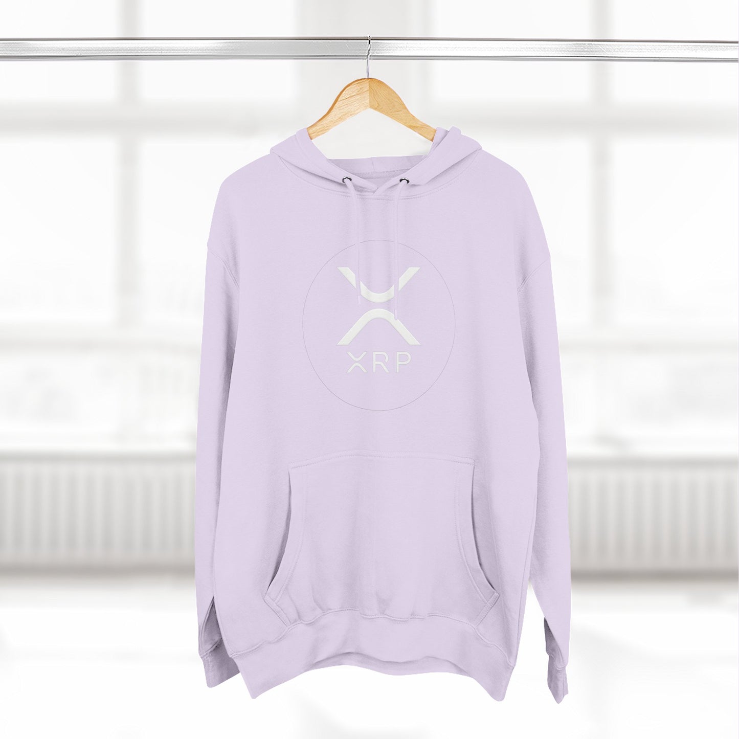 XRP Cozy Three-Panel Fleece Hoodie for Relaxed Casual Style, Perfect for Lounging, Gifting, Everyday Wear, and Cozy Nights