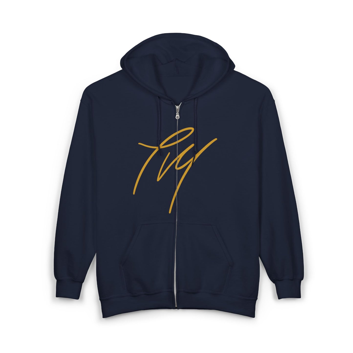 Trench Merch CrownUnisex Heavy Blend™ Full Zip Hooded Sweatshirt