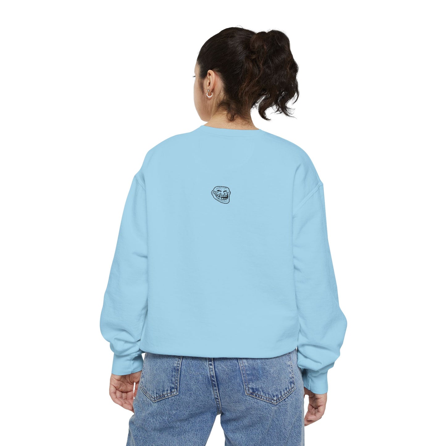 TROLL Stylish Unisex Sweatshirt with Playful Graphic, Trendy Streetwear, Cozy and Casual, Perfect Gift for Any Occasion, Unique Art Design