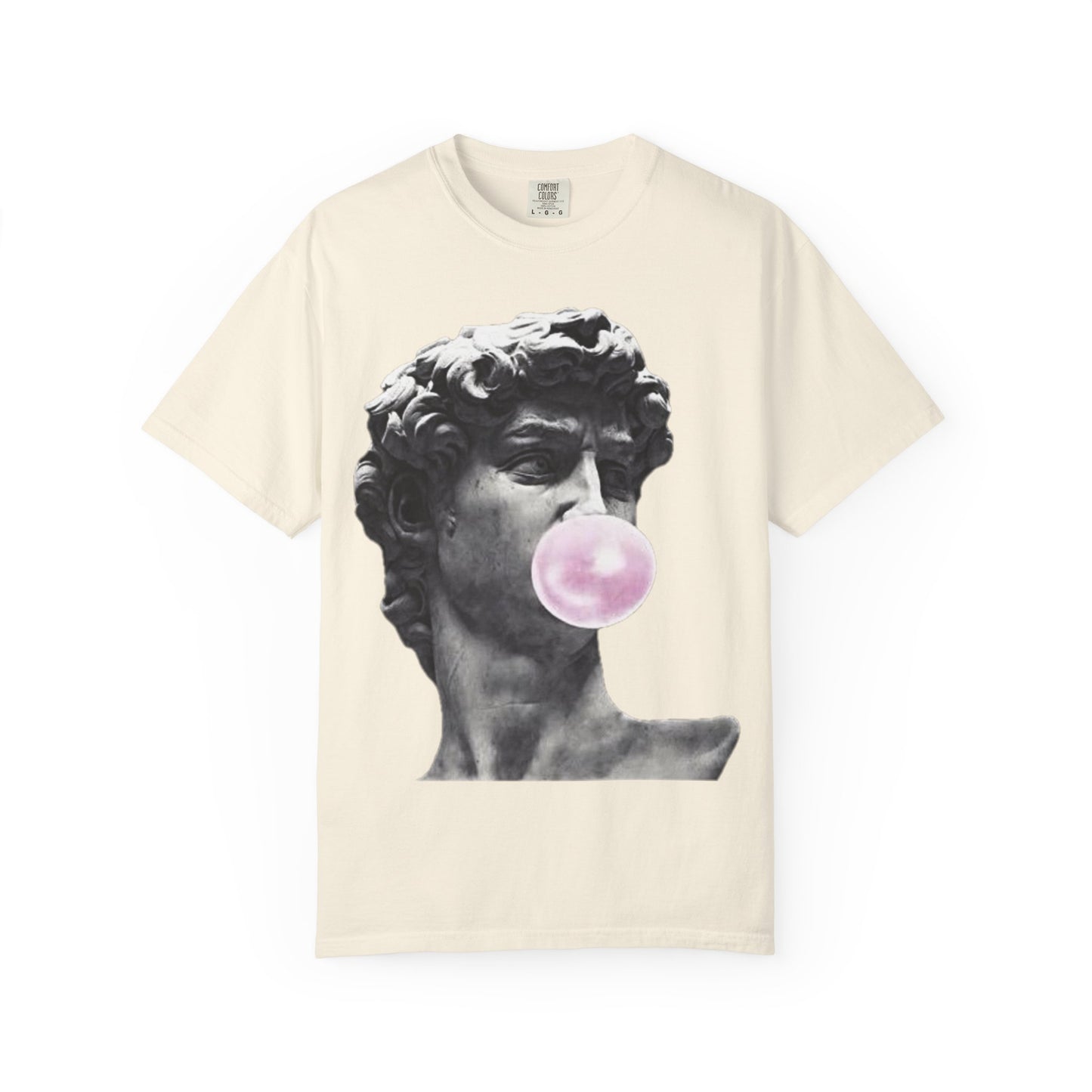 @ye Bubblegum David T-Shirt | Trendy Unisex Tee, Art-Inspired Shirt, Casual Summer Wear, Gift for Art Lovers i