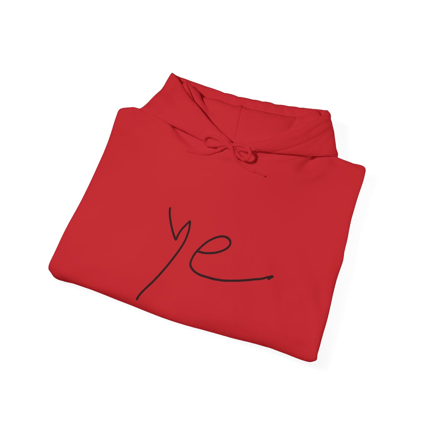 Ye 7BN Minimalist Unisex Hooded Sweatshirt, Casual Streetwear, Gift for Fans, Cozy Layering, Everyday Style, Unique Graphic Hoodie