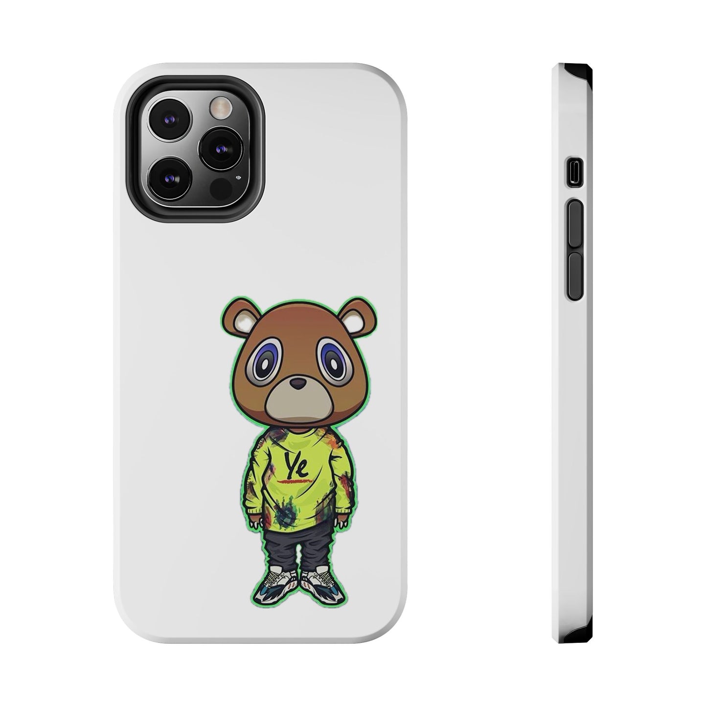Ye Bear Tough Phone Cases with Cartoon Design - Unique Phone Cover, Durable Mobile Case, Cool Gift for Teens, Fun Accessory for Everyday Use
