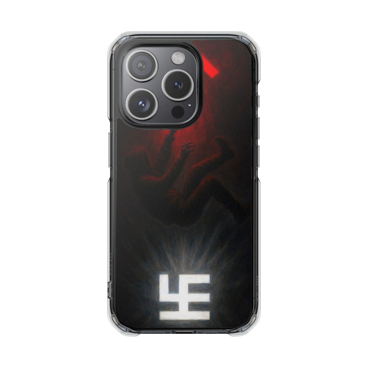 Swasticoin Dynamic Magnetic Phone Case, Unique Design, Rugged Protection, Smartphone Accessories, Personalized Gifts, Tech Enthusiasts