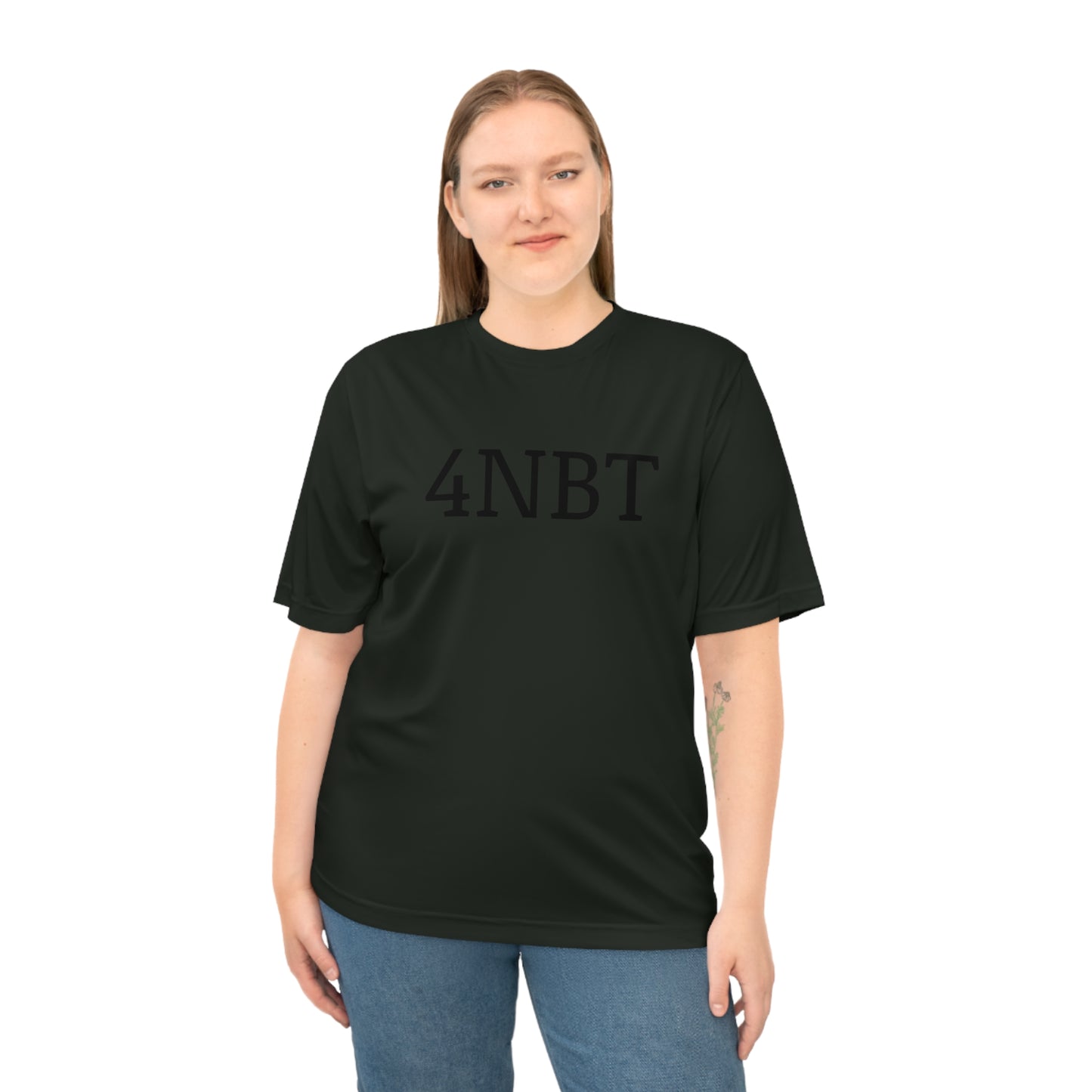 4NBT Unisex Performance T-Shirt, Workout Top, Casual Tee, Gift for Fitness Lovers, Athletic Apparel, Everyday Wear