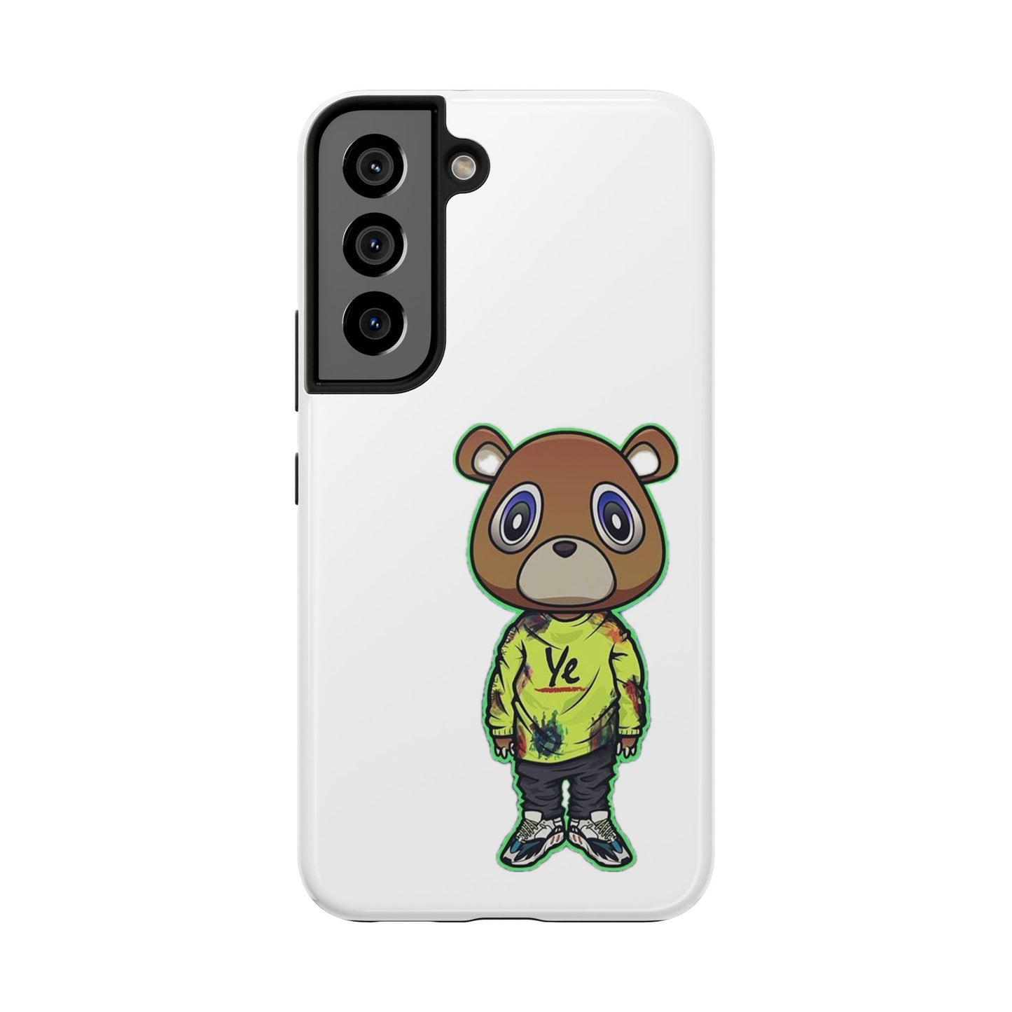 Ye Bear Tough Phone Cases with Cartoon Design - Unique Phone Cover, Durable Mobile Case, Cool Gift for Teens, Fun Accessory for Everyday Use