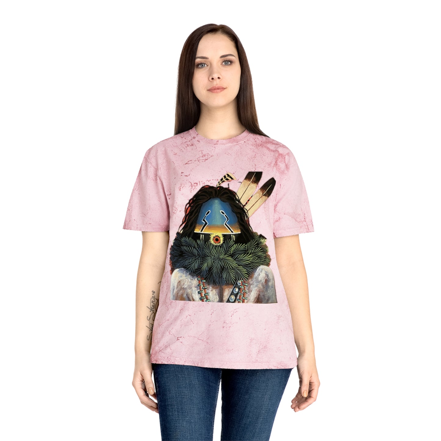 Vibrant Yei T-Shirt, Artistic Tee, Unisex Color Blast Shirt, Festival Fashion, Eco-Friendly T-Shirt, Unique Graphic Tee