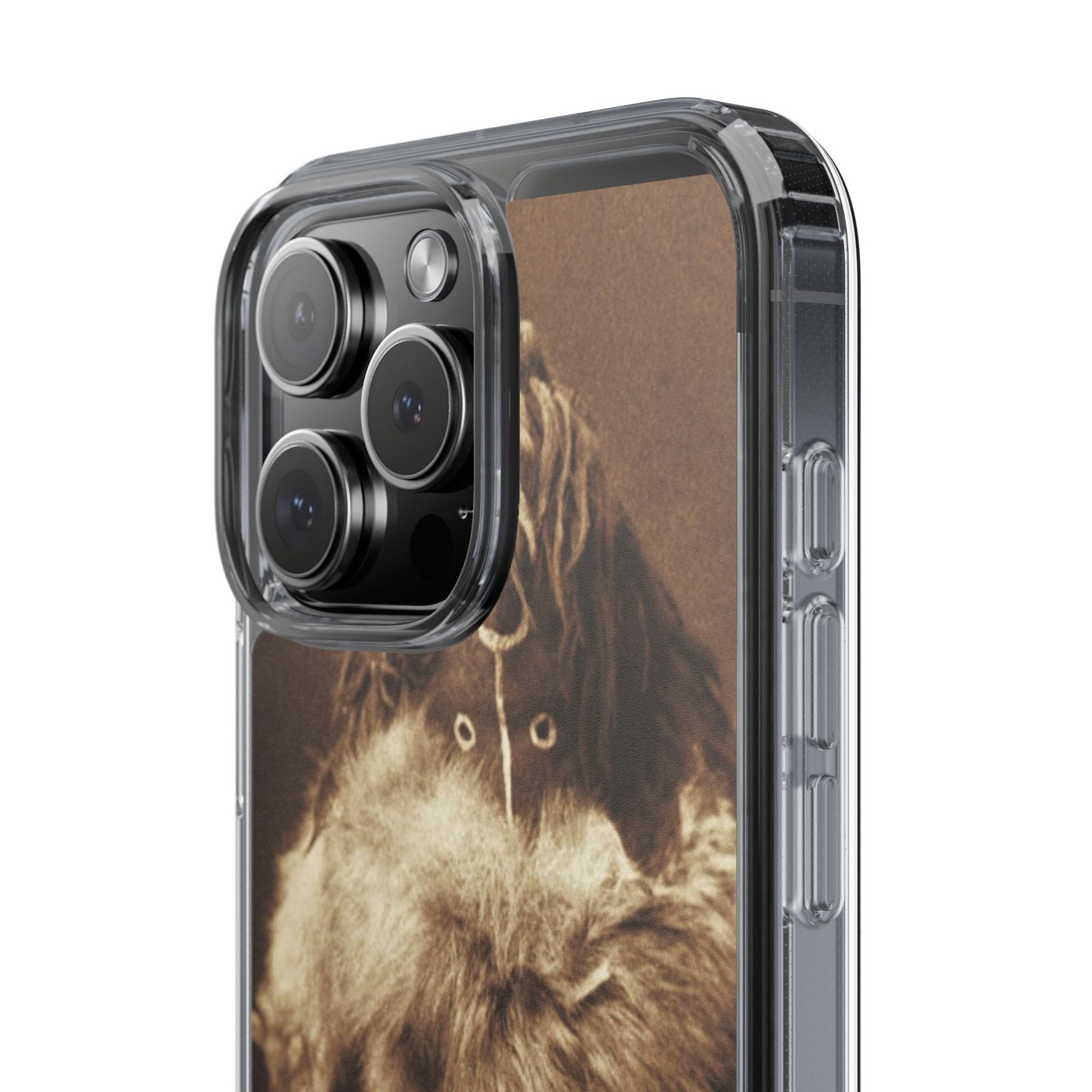 Yei Vintage Art Phone Case, Clear Case, Unique Gift for Art Lovers, Bohemian Style, Customizable Phone Cover, Trendy Accessories
