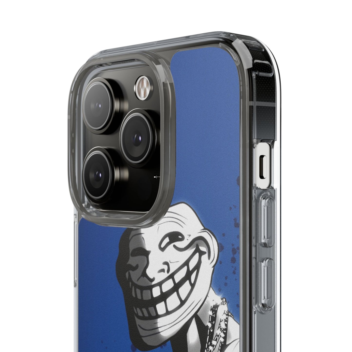 TROLL Clear Cases with Bold Graphic Design, Awesome Phone Accessories, Unique Gifts, Cartoon Phone Covers, Trendy Tech Gear