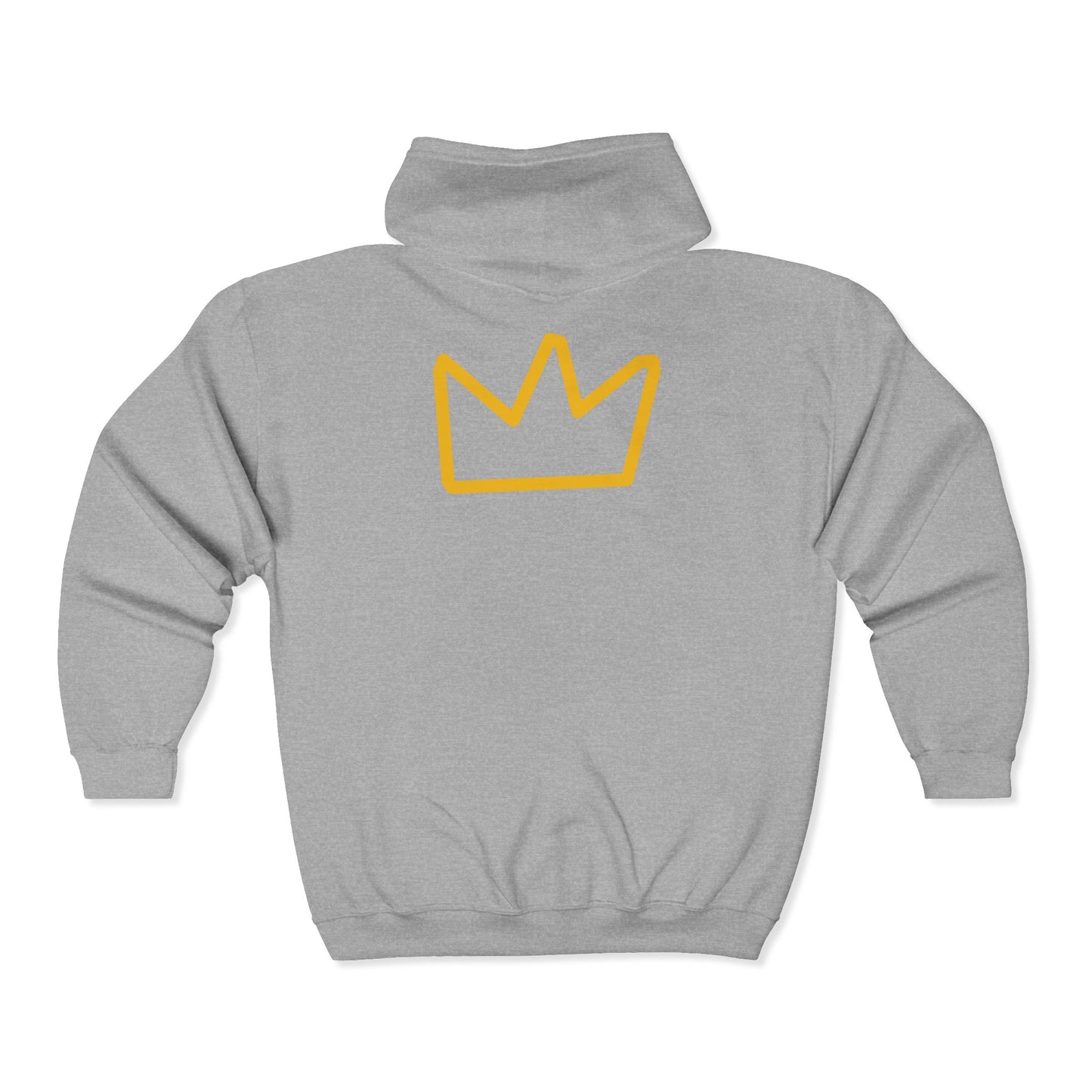 Trench Merch CrownUnisex Heavy Blend™ Full Zip Hooded Sweatshirt