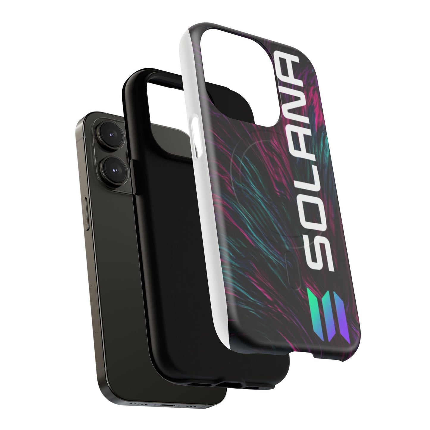 Solana Tough Magnetic Phone Case | Stylish Protection, Unique Art, Gift for Tech Lovers, Phone Accessory, Modern Design