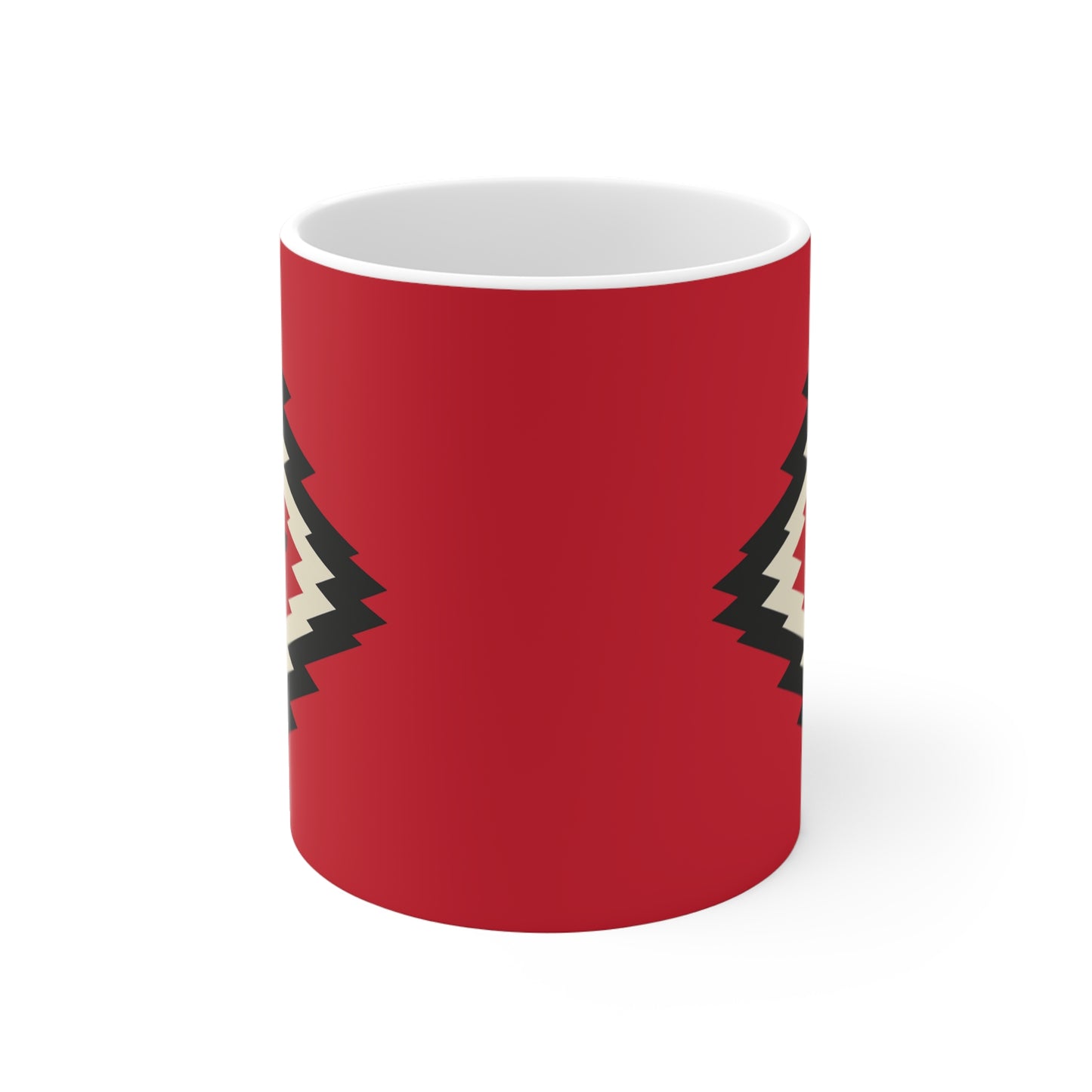 Ye-I Whirling Log Inspired 11oz Mug - Unique Gift for Coffee Lovers, Home Decor, Kitchenware, Boho Style, Collectible Drinkware
