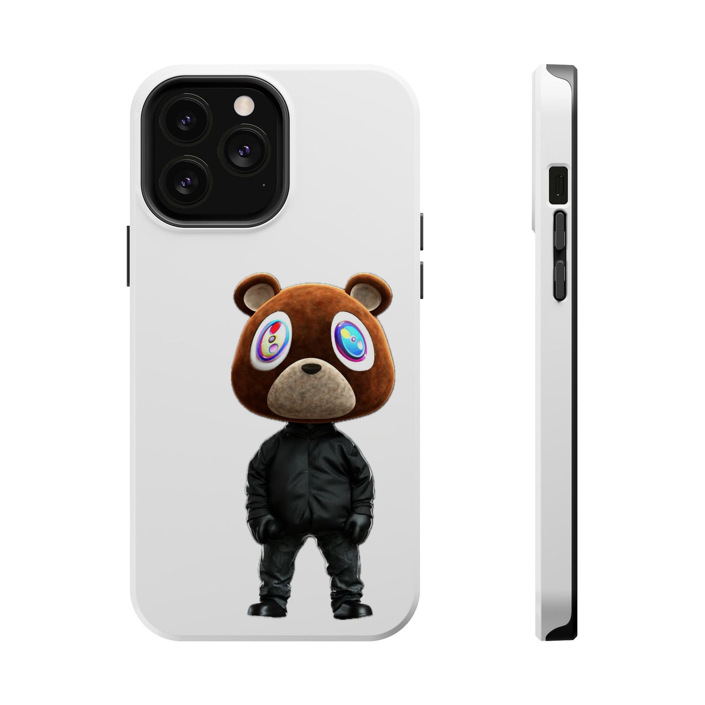 Ye Bear Character Magnetic Phone Cases, Fun Gift, Unique Phone Accessory, Trendy Tech, Personalized Style, Everyday Use