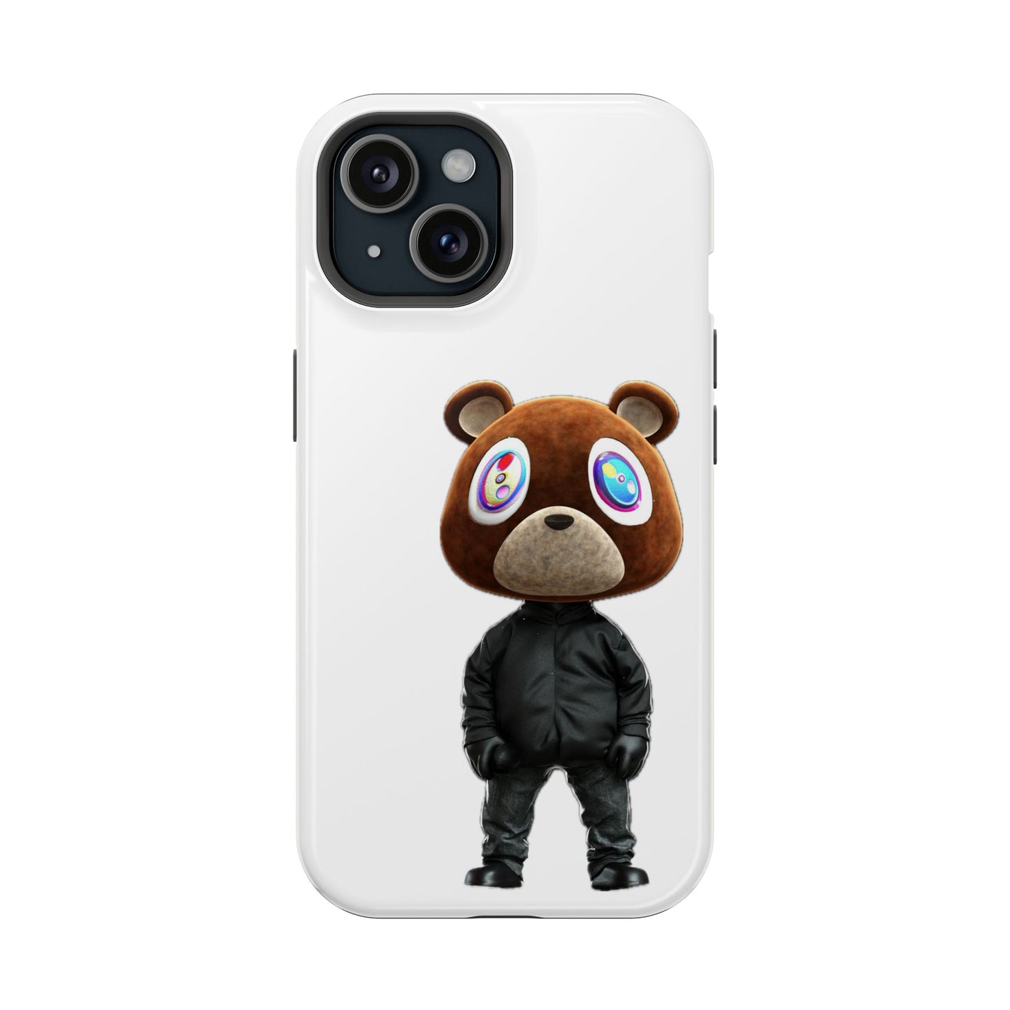 Ye Bear Character Magnetic Phone Cases, Fun Gift, Unique Phone Accessory, Trendy Tech, Personalized Style, Everyday Use