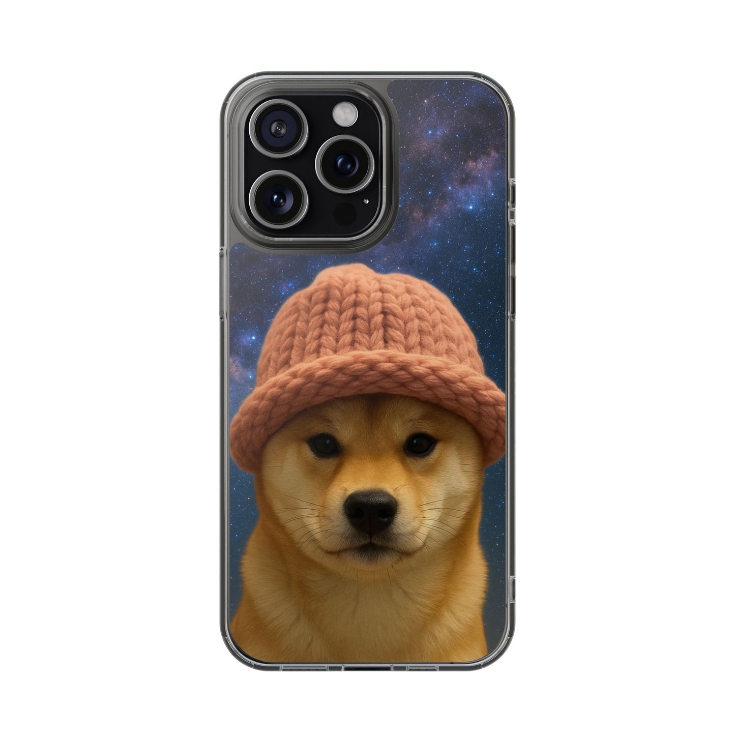 WIF Lovers Clear Phone Case, Cute Phone Cover for Animal Lovers, Pet Gift, Trendy Smartphone Accessory, Unique Dog Case