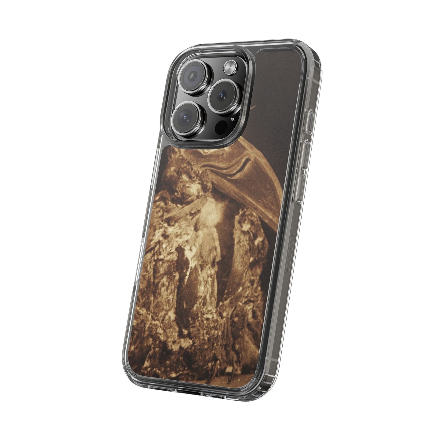 Yei Vintage Bird Design Clear Phone Case, Artistic Phone Accessories, Unique Gift for Nature Lovers, Eco-Friendly Tech Case, Stylish Protection