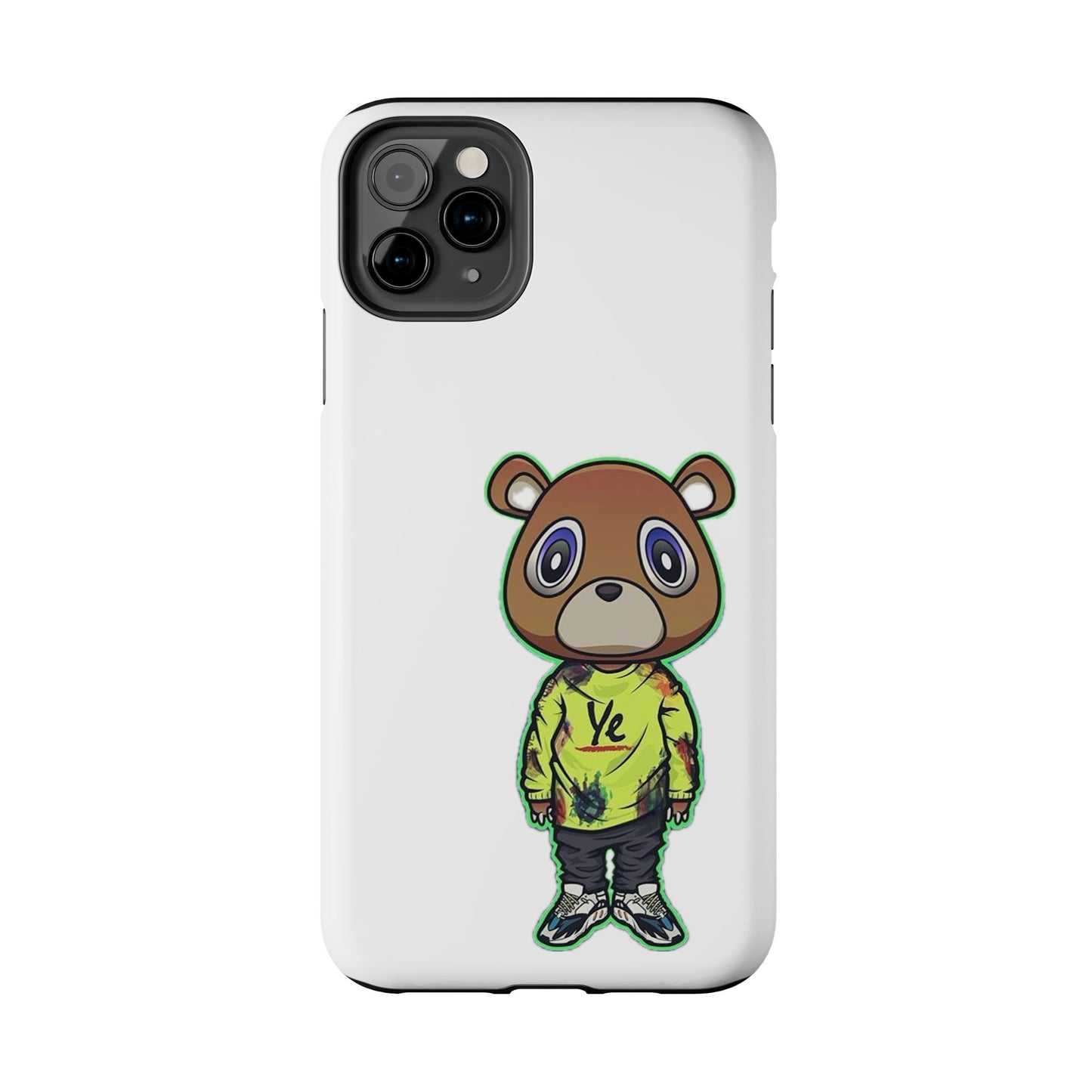 Ye Bear Tough Phone Cases with Cartoon Design - Unique Phone Cover, Durable Mobile Case, Cool Gift for Teens, Fun Accessory for Everyday Use