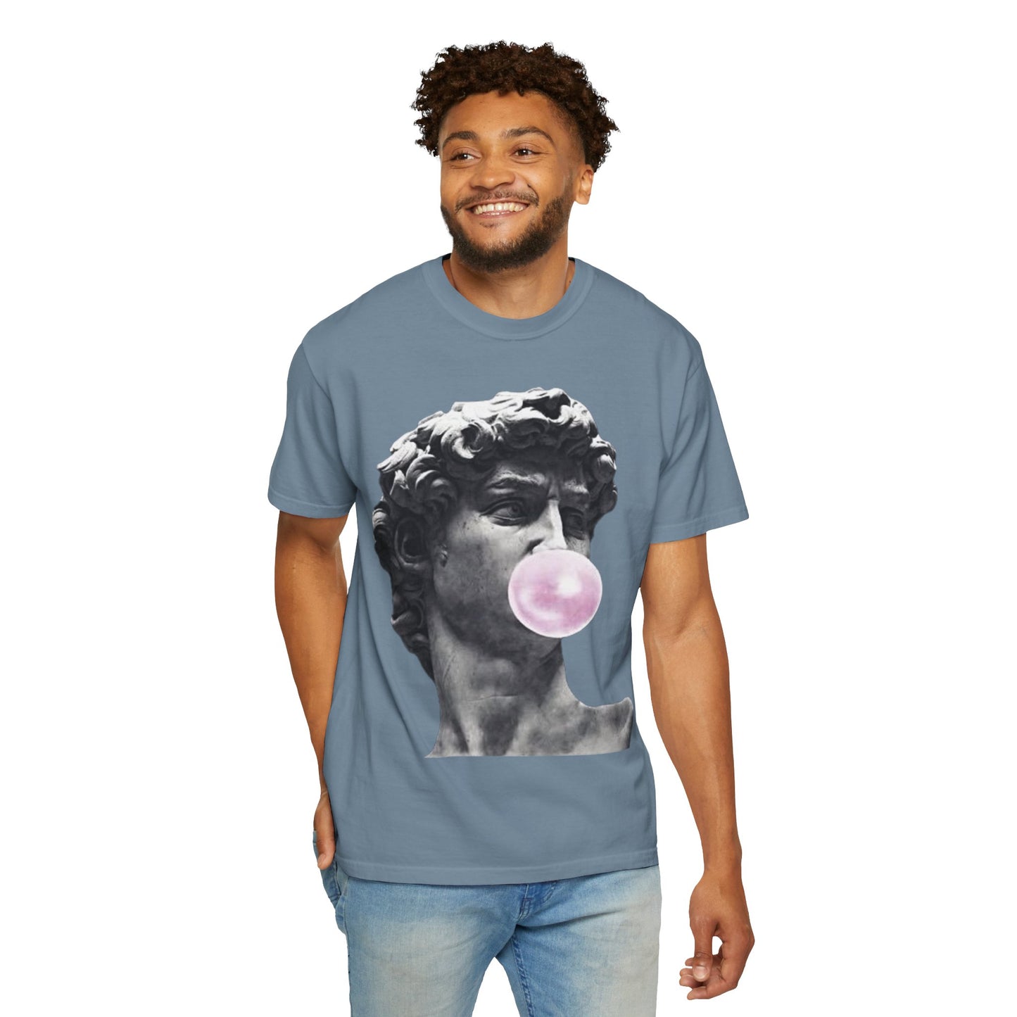 @ye Bubblegum David T-Shirt | Trendy Unisex Tee, Art-Inspired Shirt, Casual Summer Wear, Gift for Art Lovers i