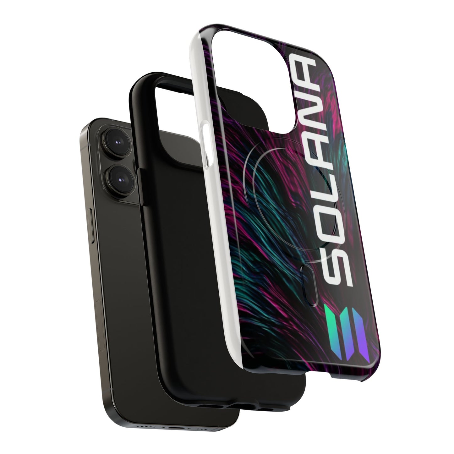 Solana Tough Magnetic Phone Case | Stylish Protection, Unique Art, Gift for Tech Lovers, Phone Accessory, Modern Design