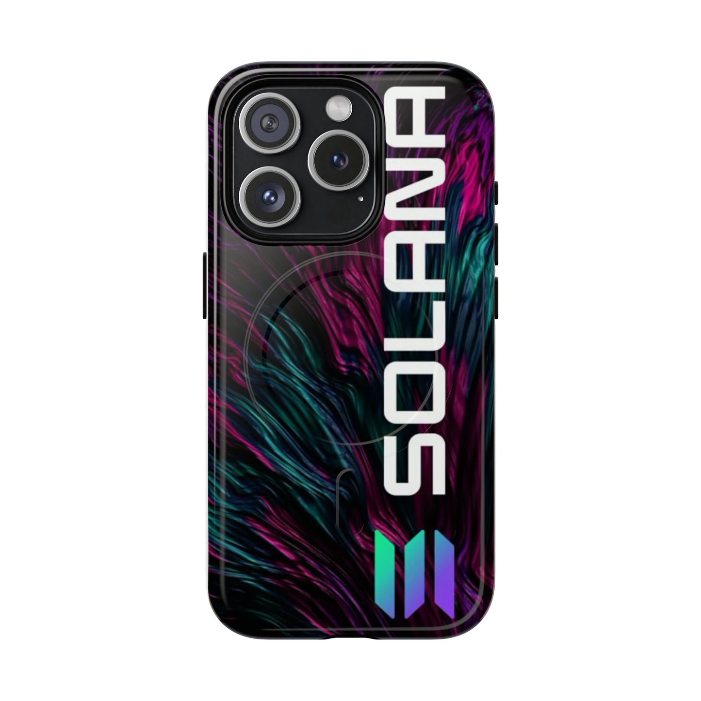 Solana Tough Magnetic Phone Case | Stylish Protection, Unique Art, Gift for Tech Lovers, Phone Accessory, Modern Design