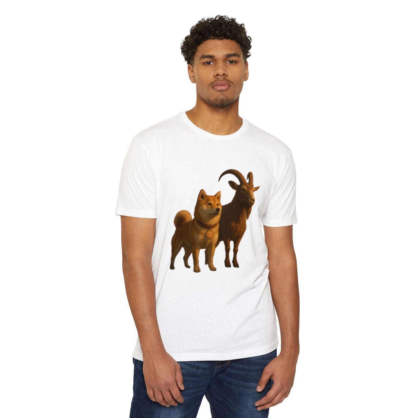 GOAT T-Shirt, Unisex T-Shirt, Pet Lover Gift, Animal-Themed Apparel, Fun Casual Wear, Unique Graphic Tee