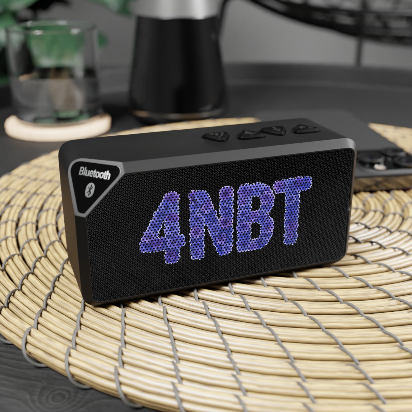 4NBT Jabba Bluetooth Speaker, Portable Wireless Speaker, Music on the Go, Compact Speaker for Parties, Gift for Tech Lovers