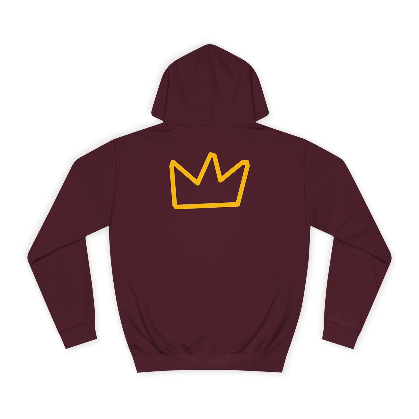 Trench Merch TM Stylish Crown Pull Over Hoodie - Perfect for Students, Campus Wear, Cozy Gifts, Unisex Sweatshirt, Trendy Apparel for Graduates