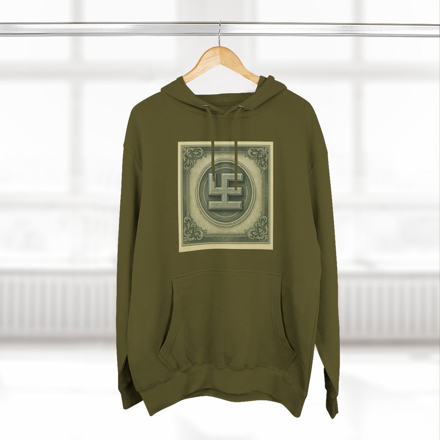 Swasticoin Cozy Three-Panel Fleece Hoodie - Ideal for Casual Days, Layering, and Gift Giving | Perfect for Home, Travel, and Outdoor Use