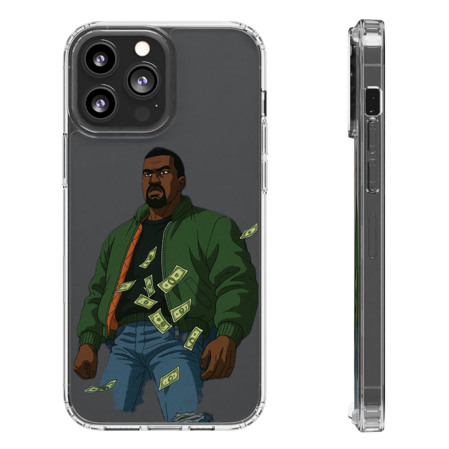 Ye Clear Cases for Unique Style, Phone Accessories, Gift for Him, Customized Phone Case, Geeky Accessories