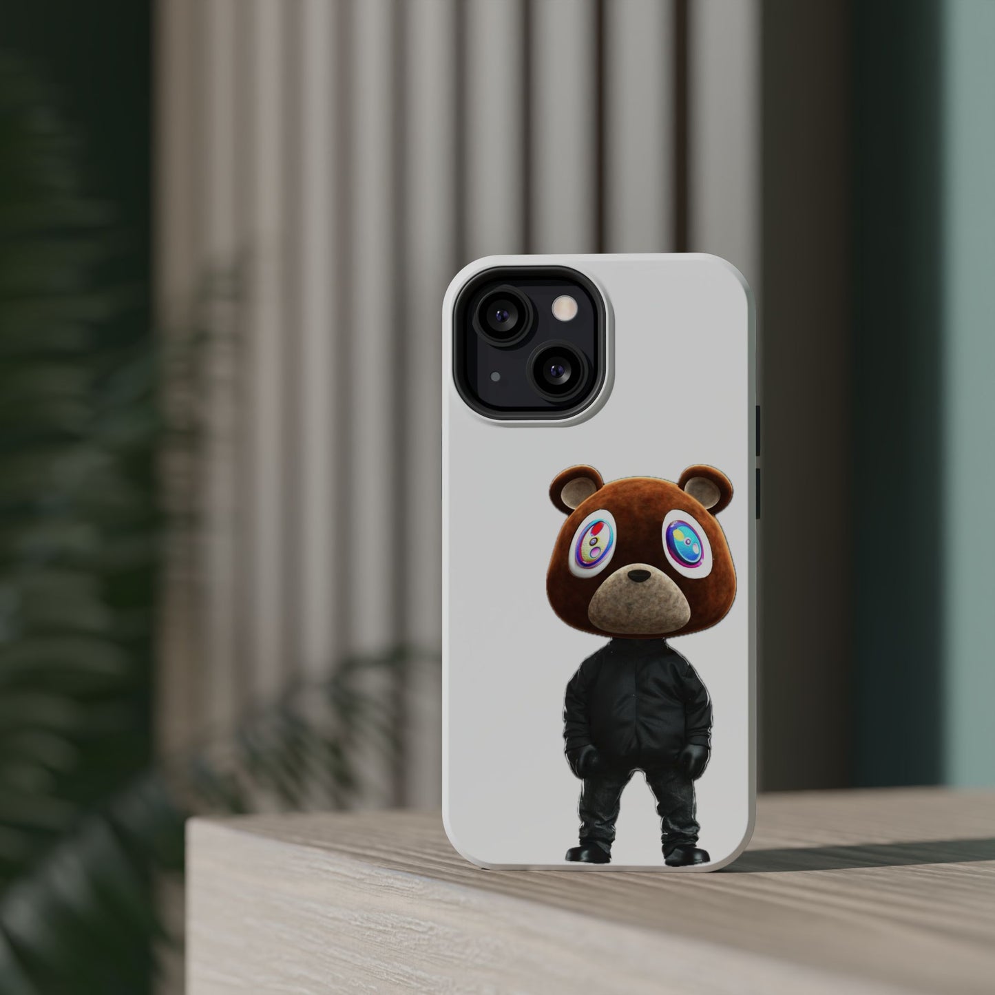 Ye Bear Character Magnetic Phone Cases, Fun Gift, Unique Phone Accessory, Trendy Tech, Personalized Style, Everyday Use