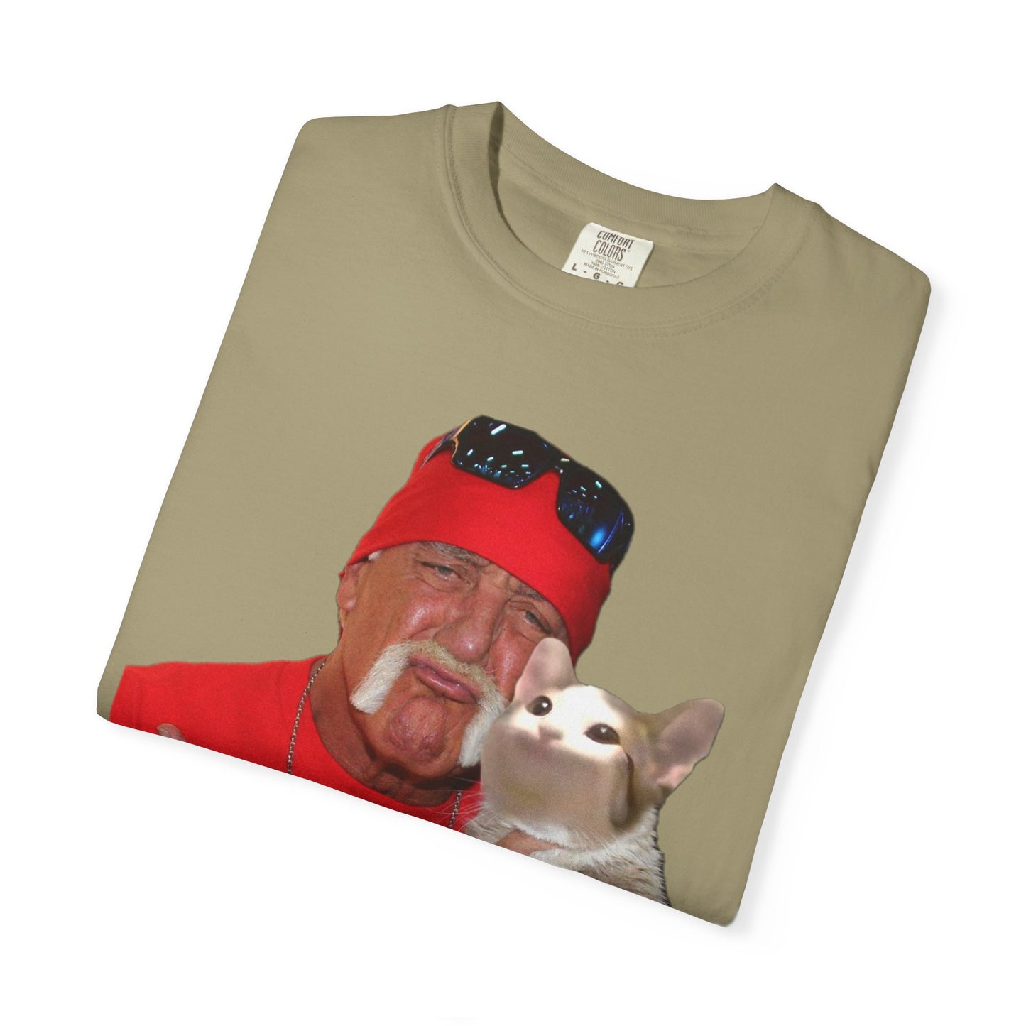 POPCAT Hilarious Unisex T-Shirt: Perfect for Dads, Pet Lovers, Gifts, Funny Apparel, Casual Wear, Cat Lovers