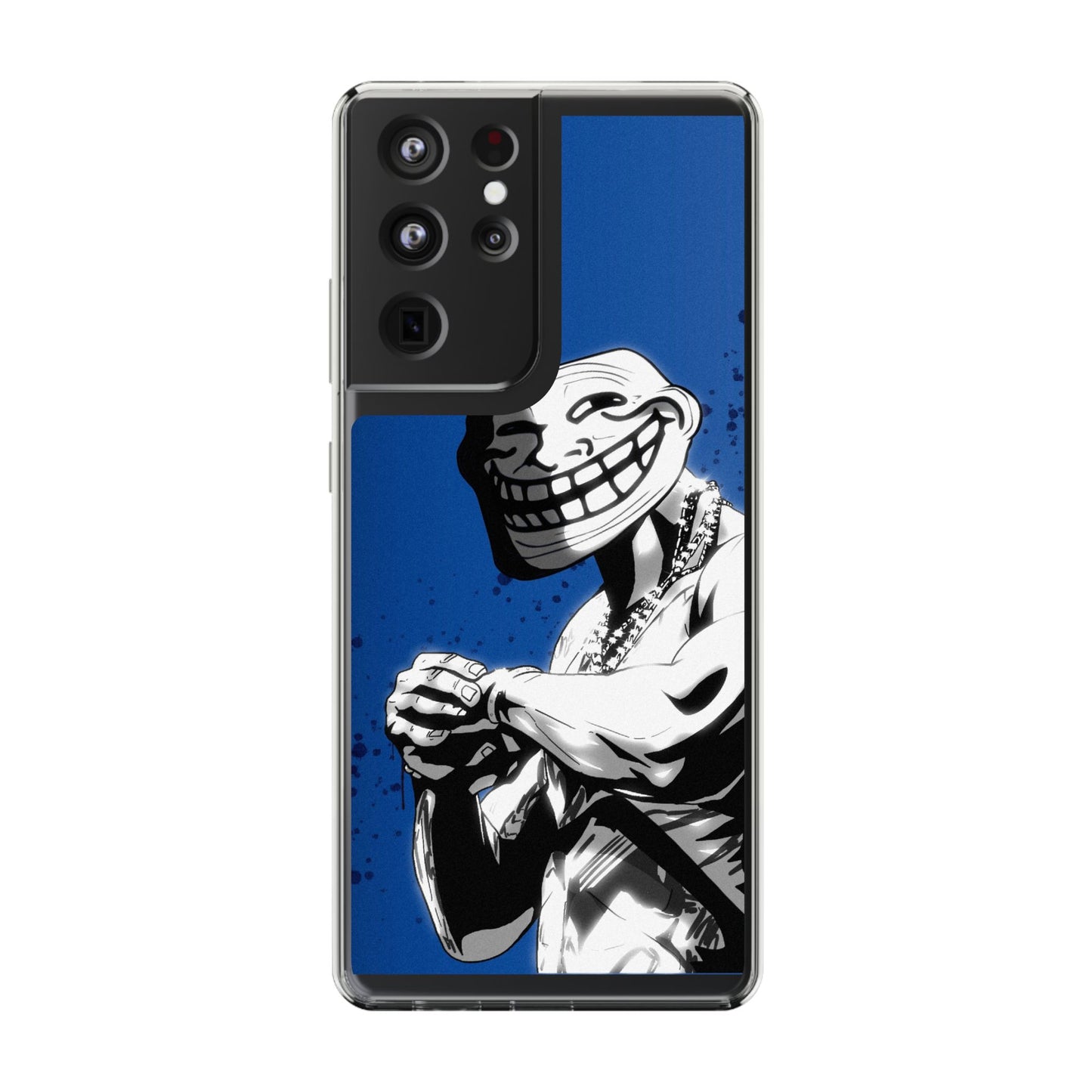 TROLL Clear Cases with Bold Graphic Design, Awesome Phone Accessories, Unique Gifts, Cartoon Phone Covers, Trendy Tech Gear