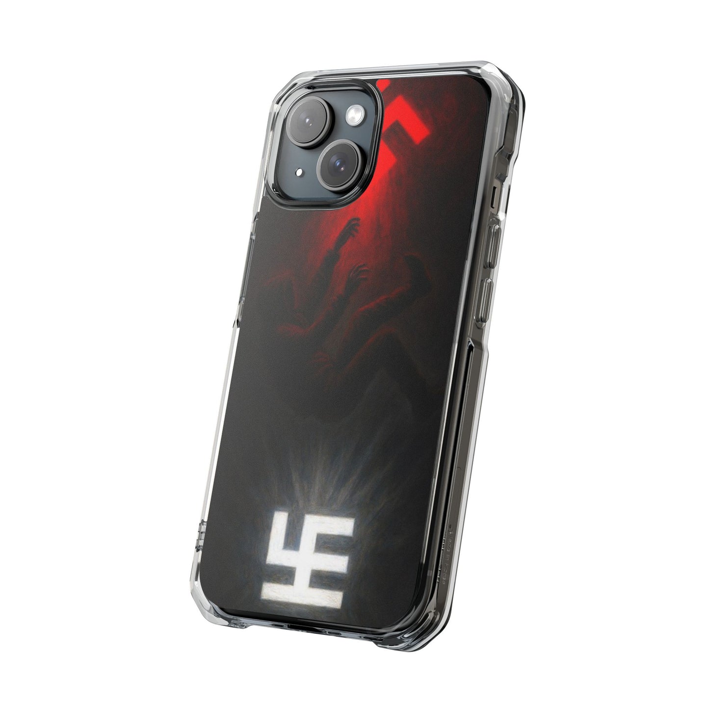 Swasticoin Dynamic Magnetic Phone Case, Unique Design, Rugged Protection, Smartphone Accessories, Personalized Gifts, Tech Enthusiasts