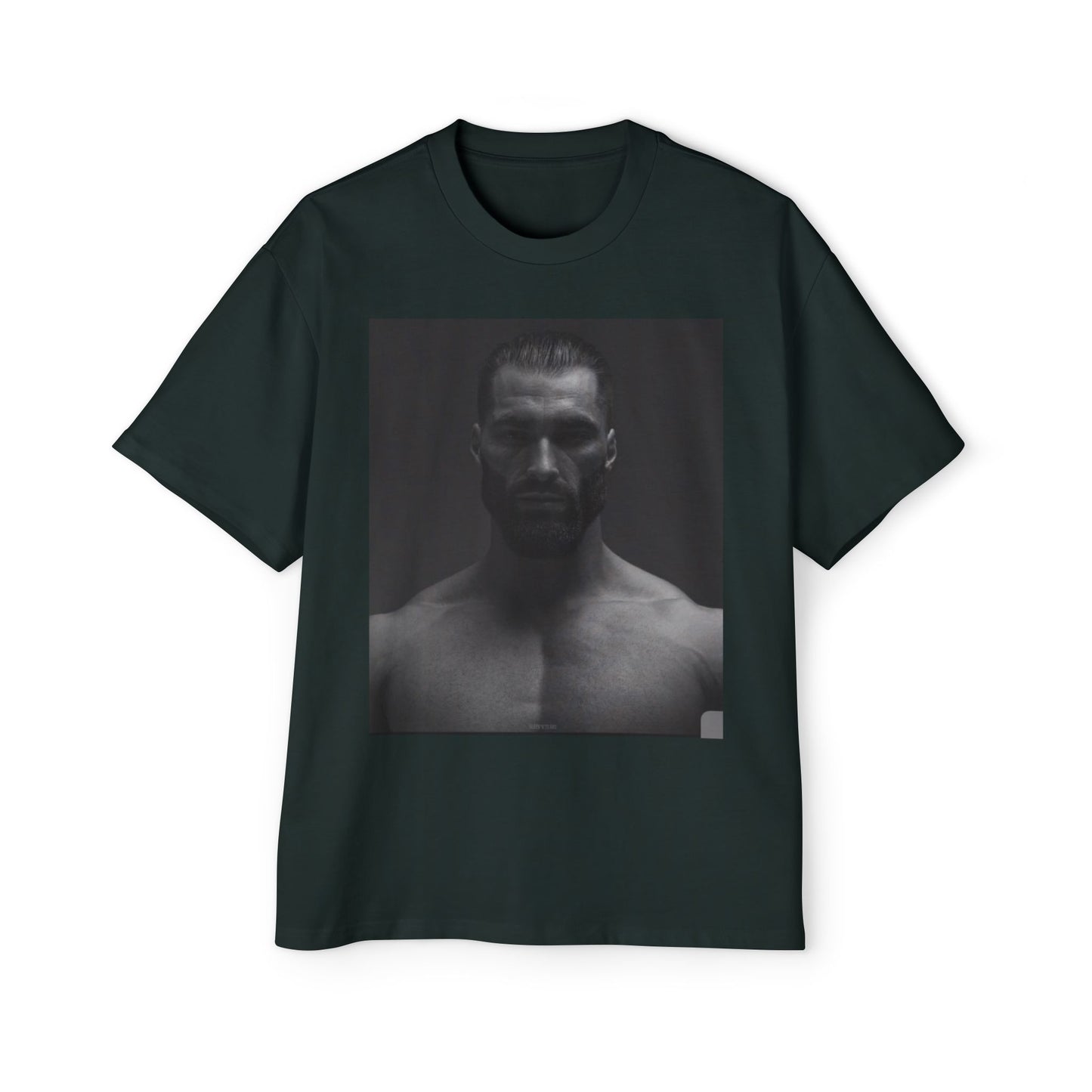 GIGA Stylish Men's Oversized Tee for Comfort Lovers, Casual Wear, Street Style, Gift for Him, Trendy Tee with Gigachad Design