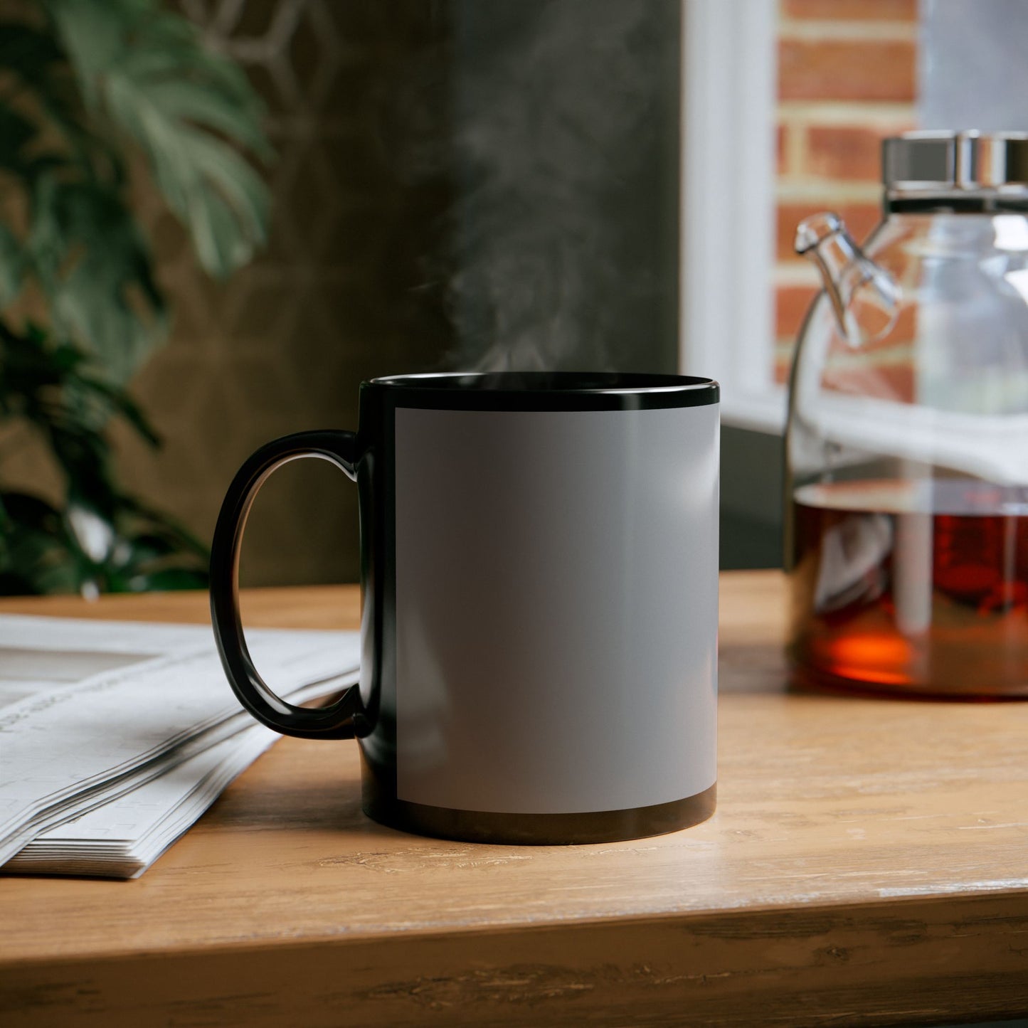GIGA Bold Fitness-Inspired Black Mug - Perfect Gift for Gym Lovers, Workout Motivation, Coffee Lover, Personalized Gym Décor, Unique Tea Mug