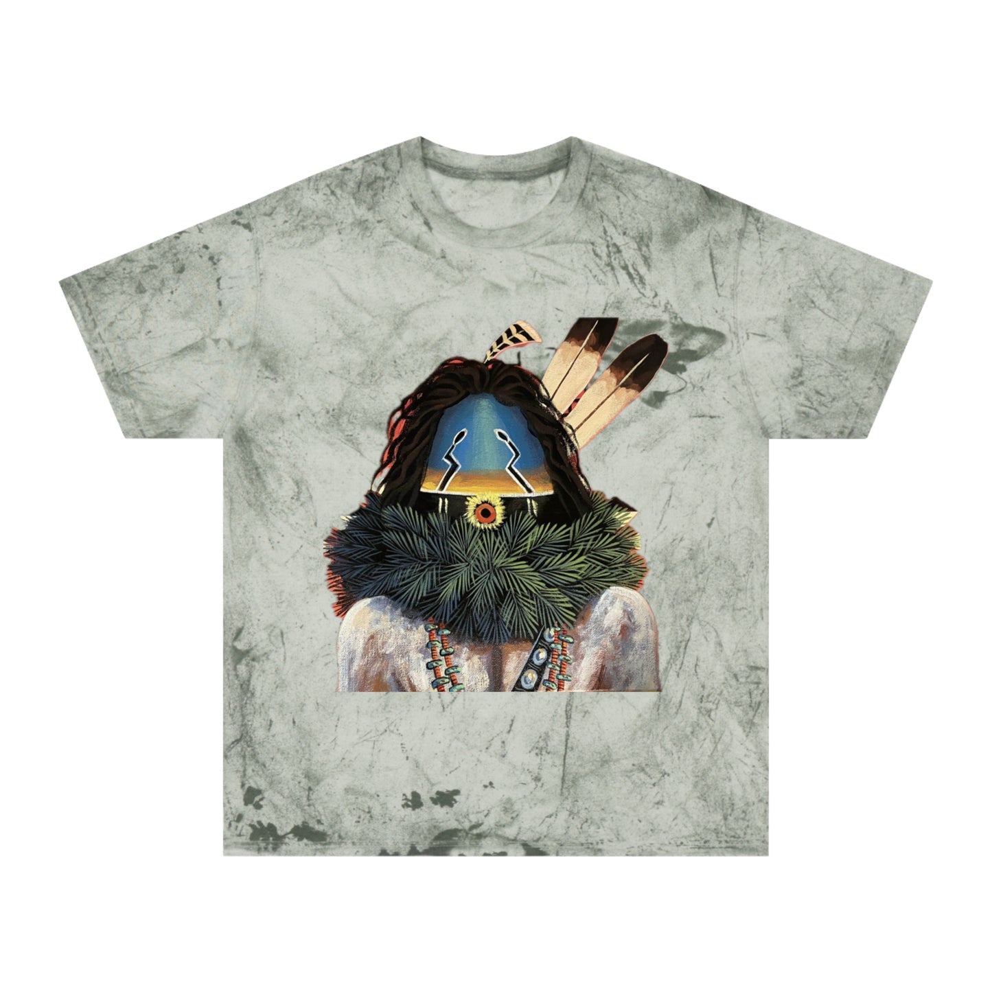 Vibrant Yei T-Shirt, Artistic Tee, Unisex Color Blast Shirt, Festival Fashion, Eco-Friendly T-Shirt, Unique Graphic Tee