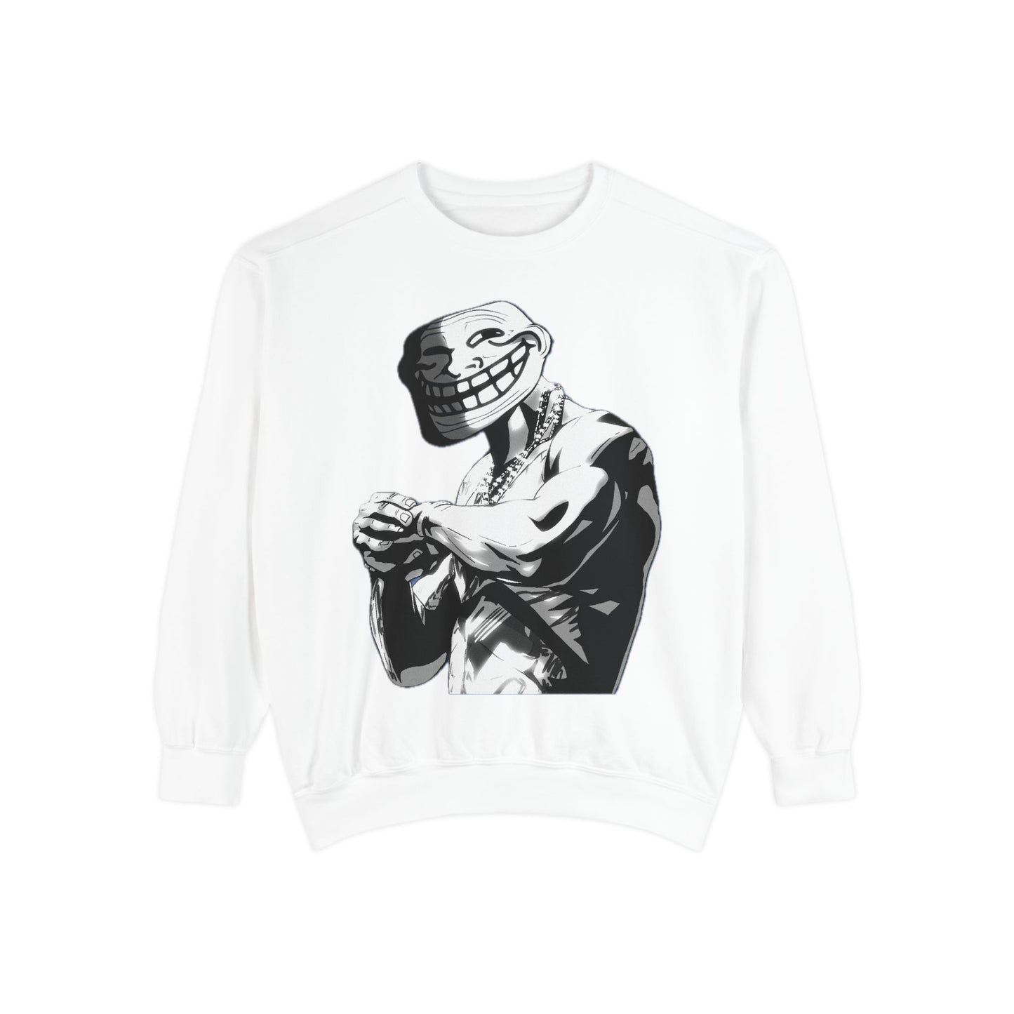 TROLL Stylish Unisex Sweatshirt with Playful Graphic, Trendy Streetwear, Cozy and Casual, Perfect Gift for Any Occasion, Unique Art Design