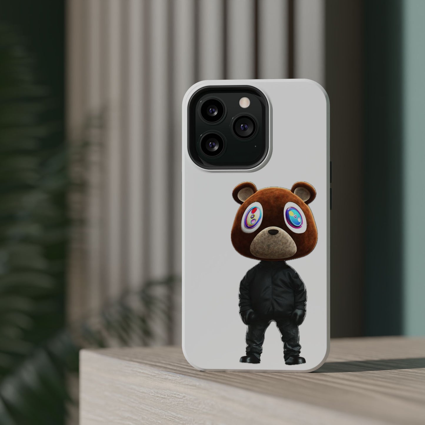Ye Bear Character Magnetic Phone Cases, Fun Gift, Unique Phone Accessory, Trendy Tech, Personalized Style, Everyday Use