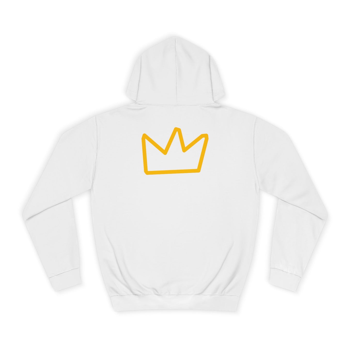 Trench Merch TM Stylish Crown Pull Over Hoodie - Perfect for Students, Campus Wear, Cozy Gifts, Unisex Sweatshirt, Trendy Apparel for Graduates