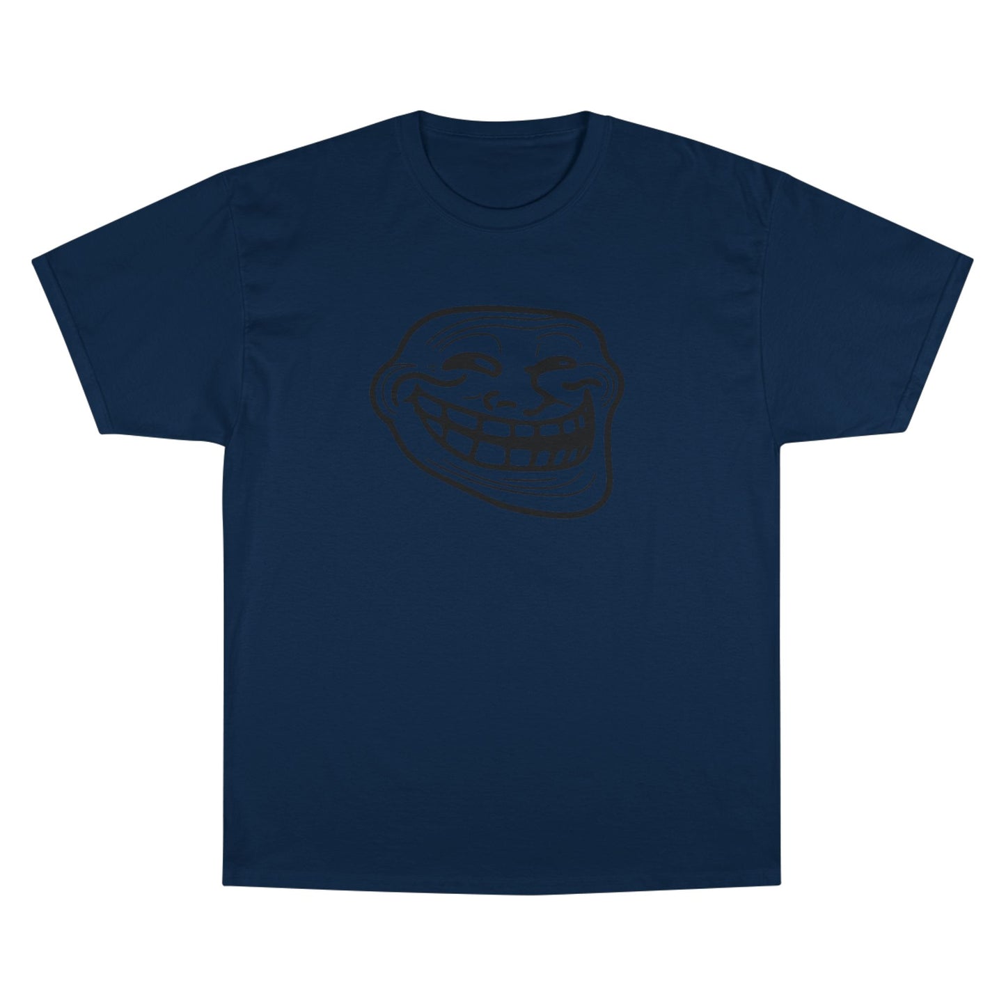 TROLL Funny Meme Champion T-Shirt, Humor Shirt, Gift for Gamers, Casual Wear, Laughing Face Tee, Perfect for Parties