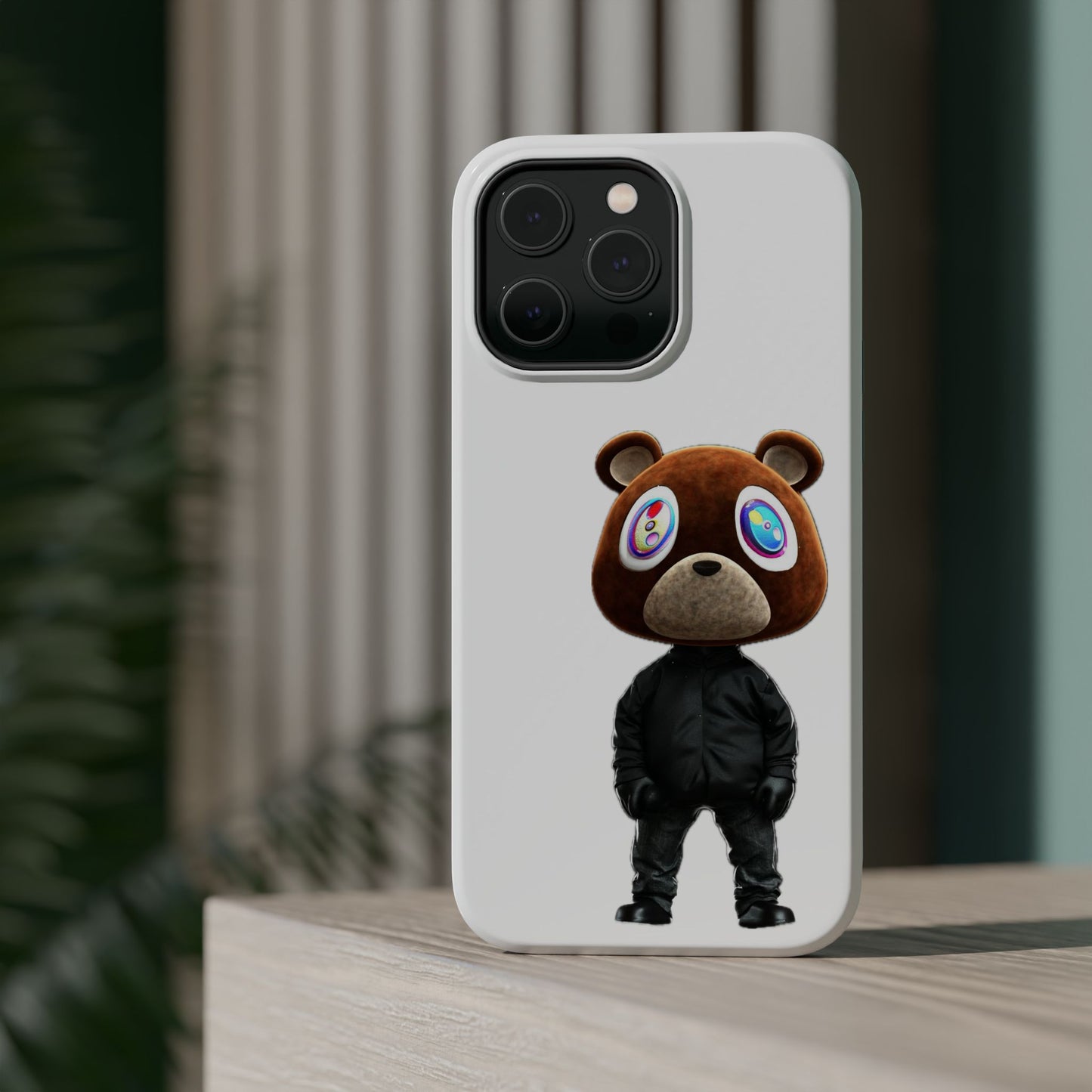 Ye Bear Character Magnetic Phone Cases, Fun Gift, Unique Phone Accessory, Trendy Tech, Personalized Style, Everyday Use