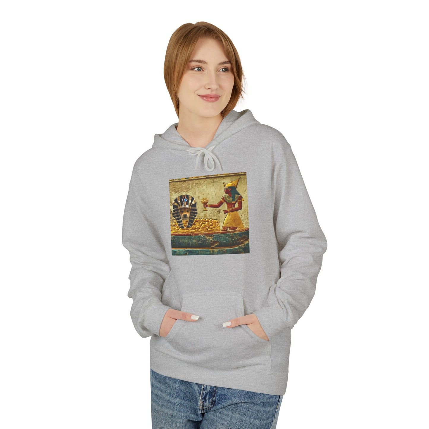 WIF Art Hoodie, Cozy Fleece Pullover for Art Lovers, Unique Gift for Creative Souls, Perfect for Casual Wear, Art-Inspired Fashion