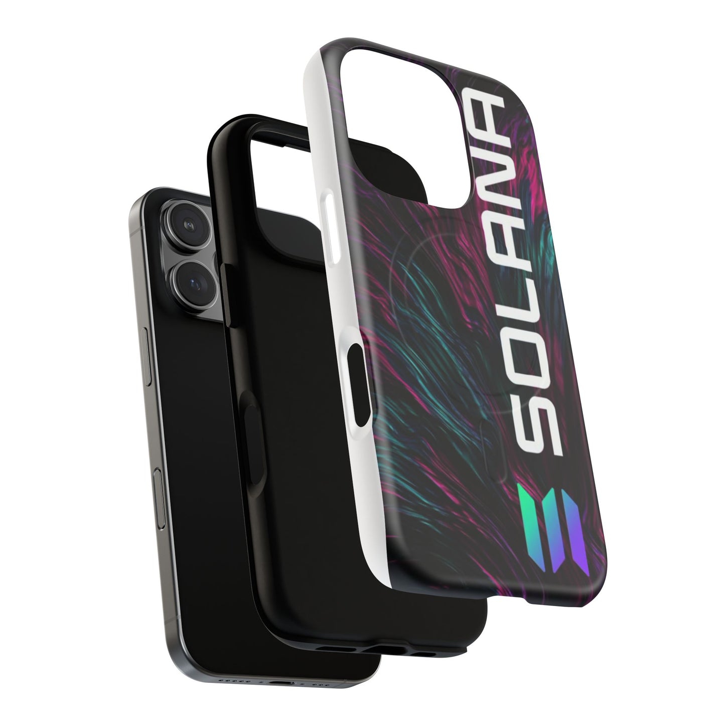 Solana Tough Magnetic Phone Case | Stylish Protection, Unique Art, Gift for Tech Lovers, Phone Accessory, Modern Design