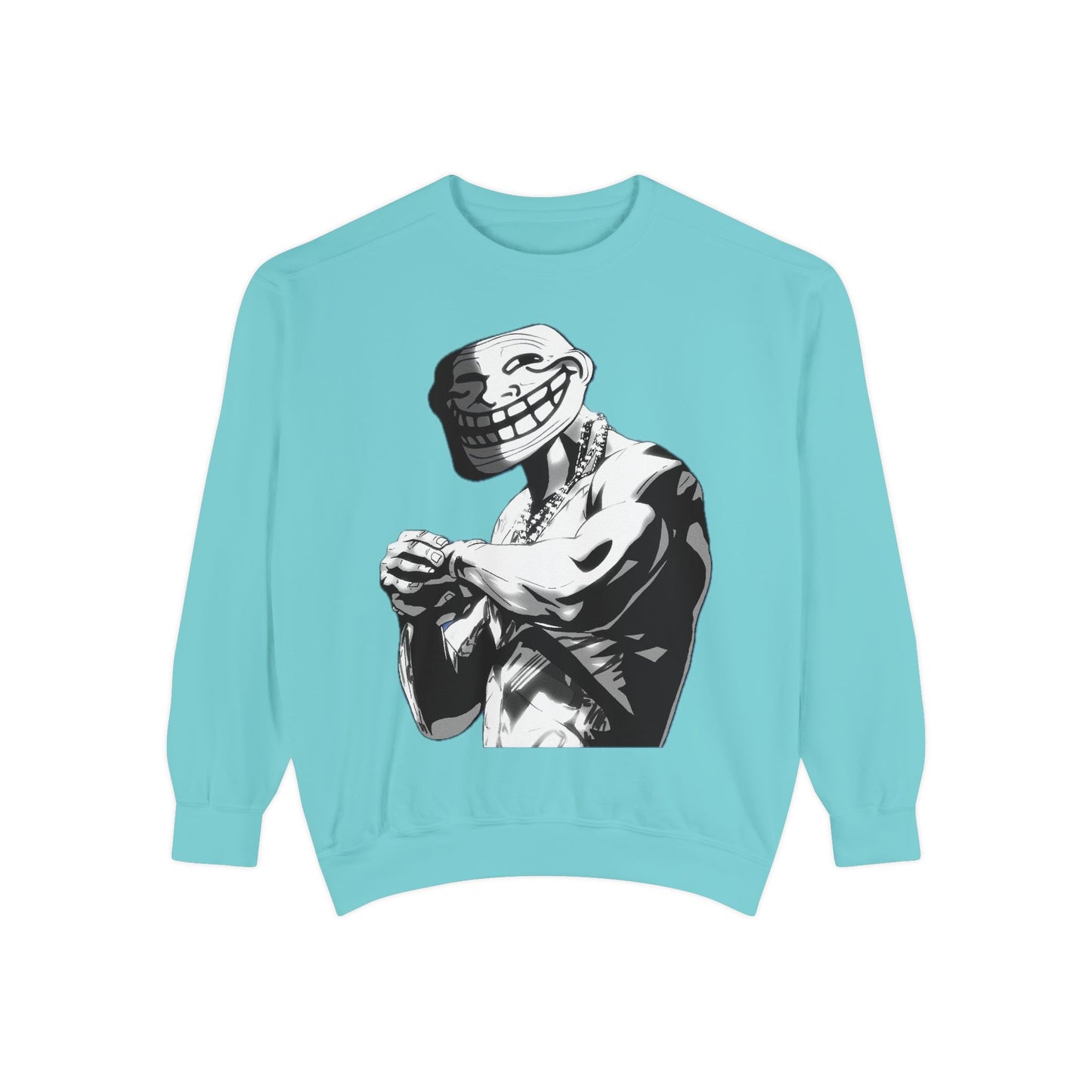 TROLL Stylish Unisex Sweatshirt with Playful Graphic, Trendy Streetwear, Cozy and Casual, Perfect Gift for Any Occasion, Unique Art Design