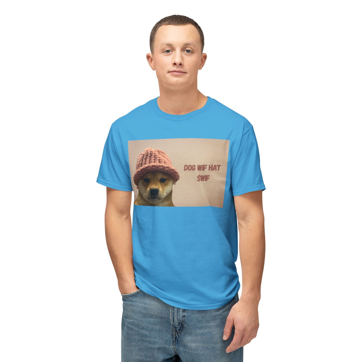 WIF Unisex T-shirt, Pet Lover Gift, Quirky Tee, Animal Humor Shirt, Dog Enthusiast Apparel