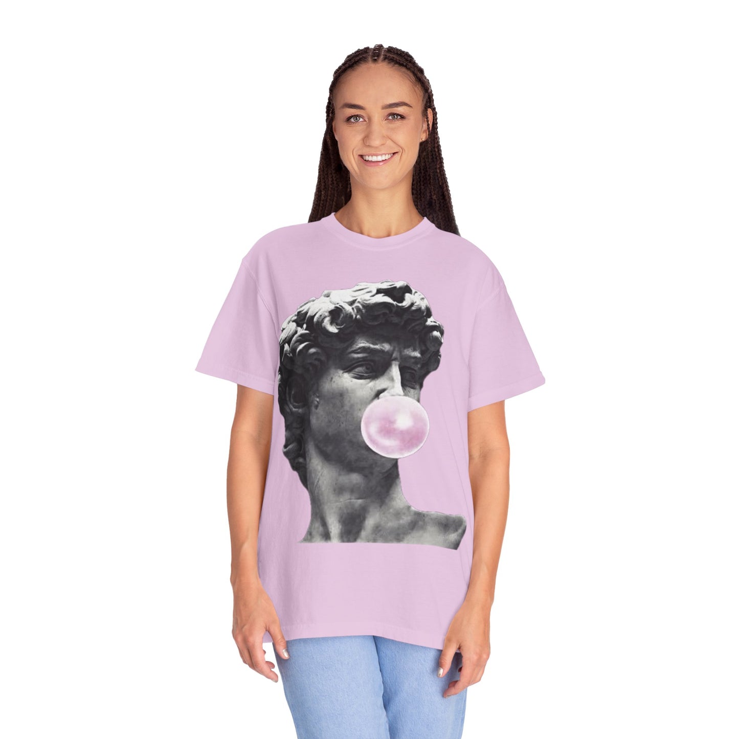 @ye Bubblegum David T-Shirt | Trendy Unisex Tee, Art-Inspired Shirt, Casual Summer Wear, Gift for Art Lovers i
