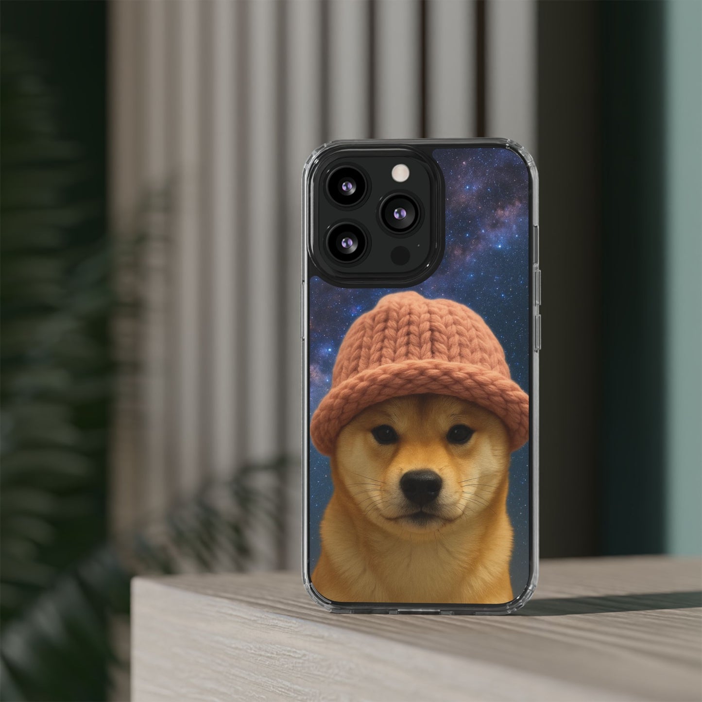 WIF Lovers Clear Phone Case, Cute Phone Cover for Animal Lovers, Pet Gift, Trendy Smartphone Accessory, Unique Dog Case