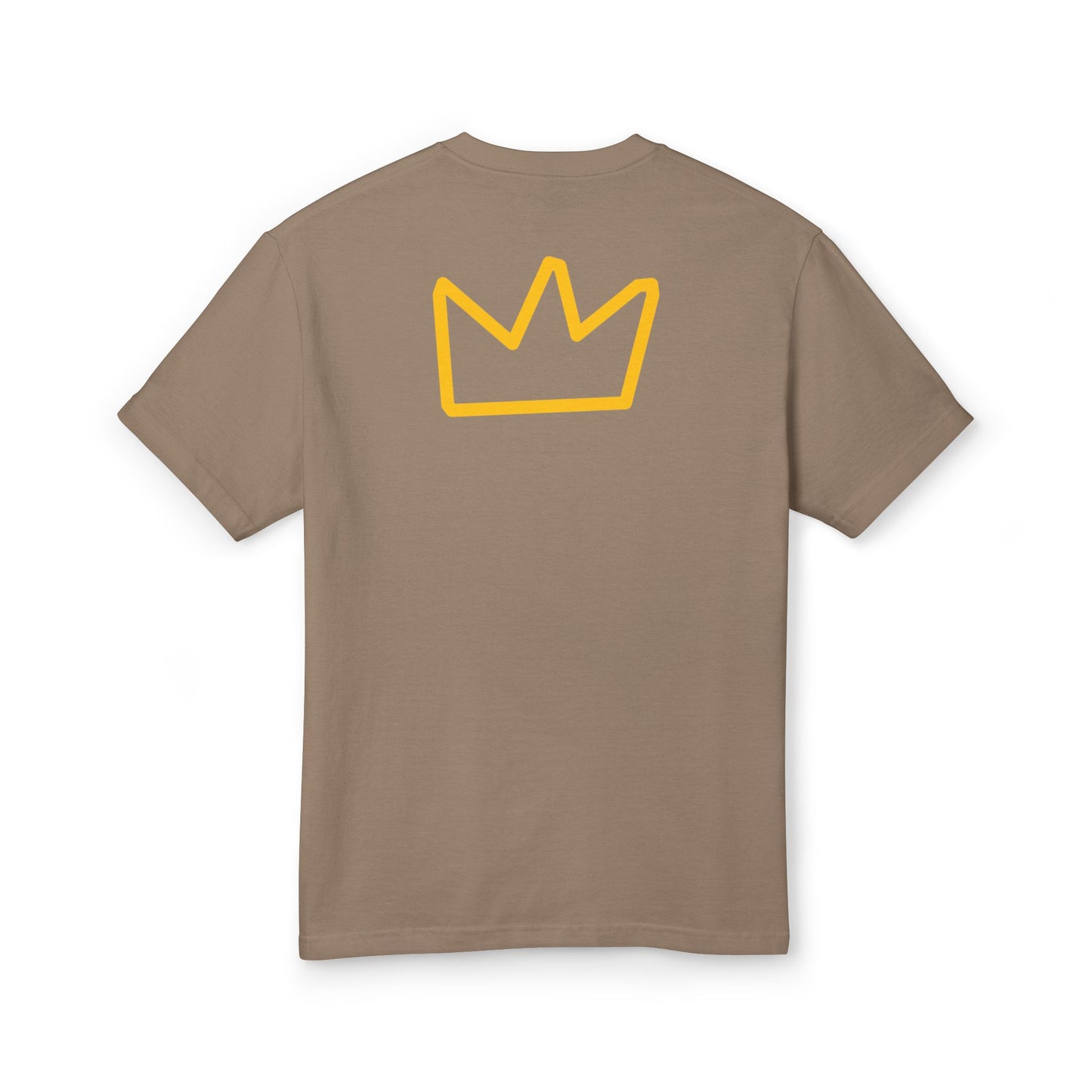 Trench Merch Crown Logo Unisex Heavyweight Cotton Tee, Casual Streetwear Shirt, Gift for Him/Her, Summer Style, Vibrant Graphics Tee