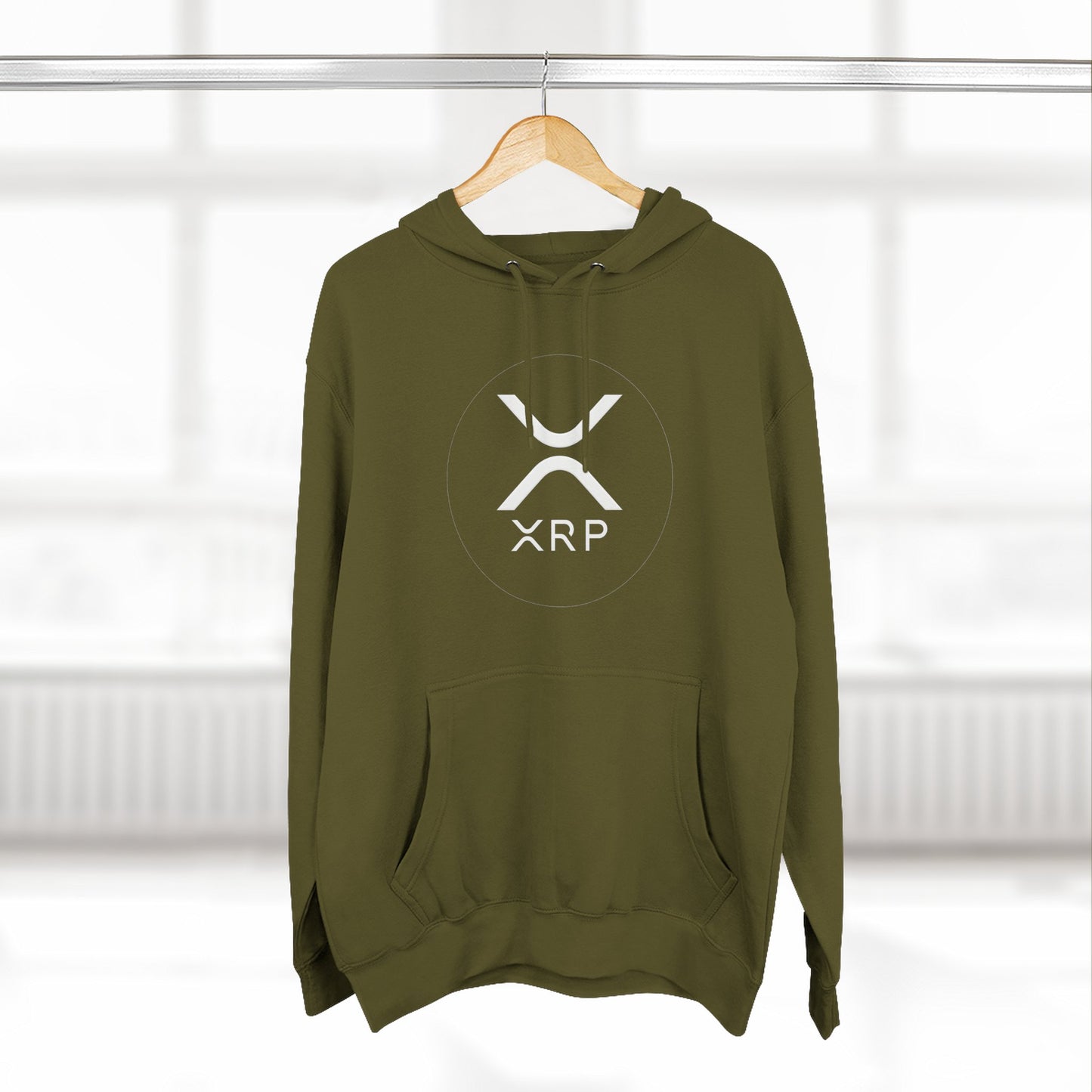 XRP Cozy Three-Panel Fleece Hoodie for Relaxed Casual Style, Perfect for Lounging, Gifting, Everyday Wear, and Cozy Nights